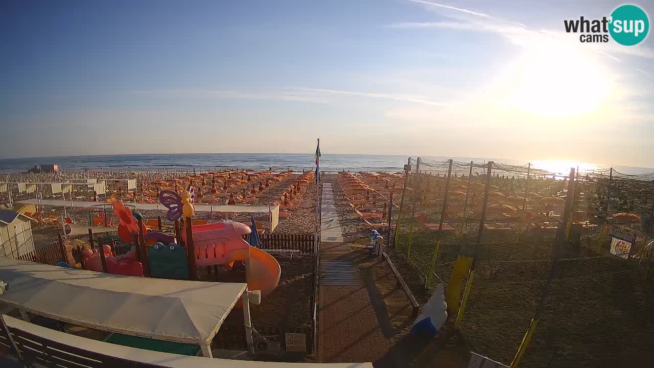 Riccione web kamera – Plaža Zona 3