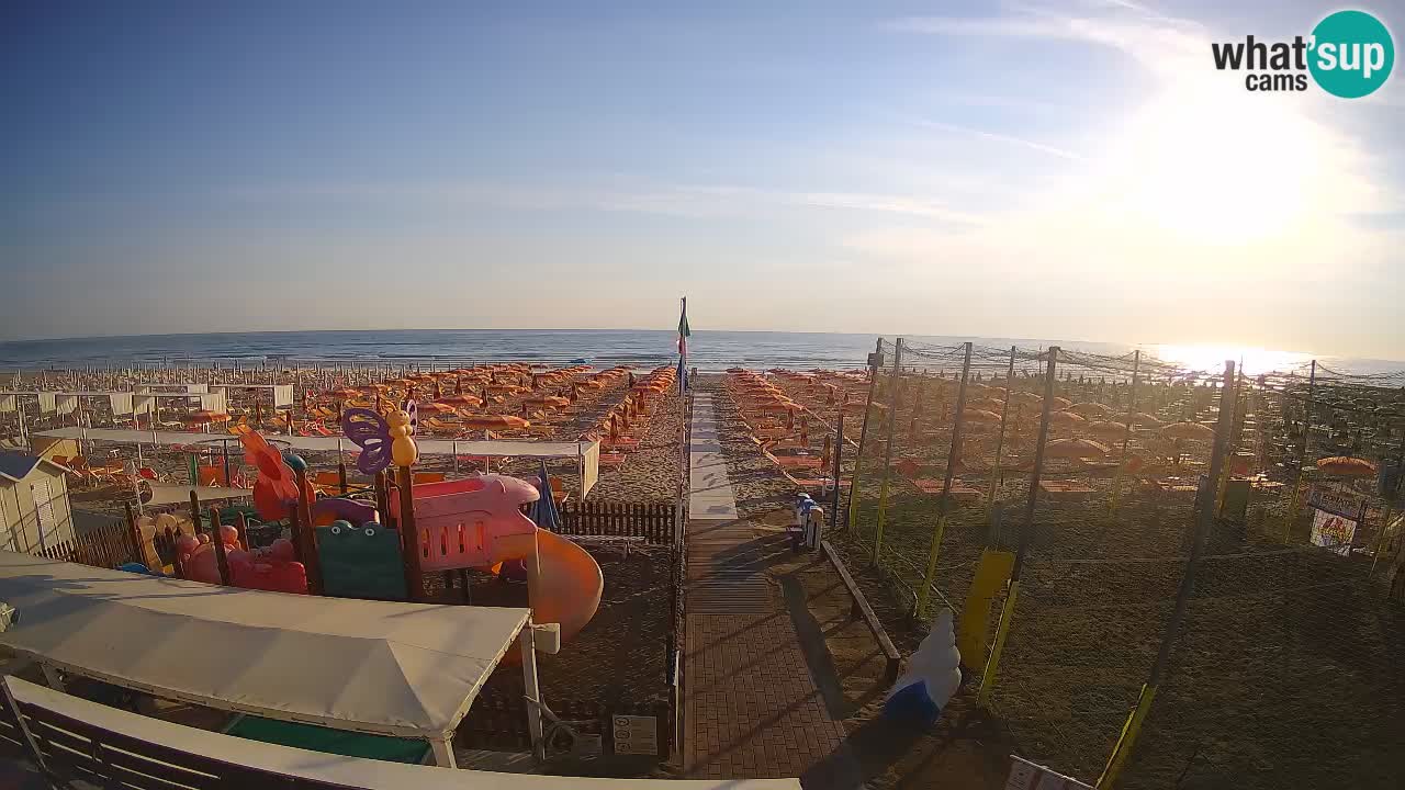 Riccione web kamera – Plaža Zona 3