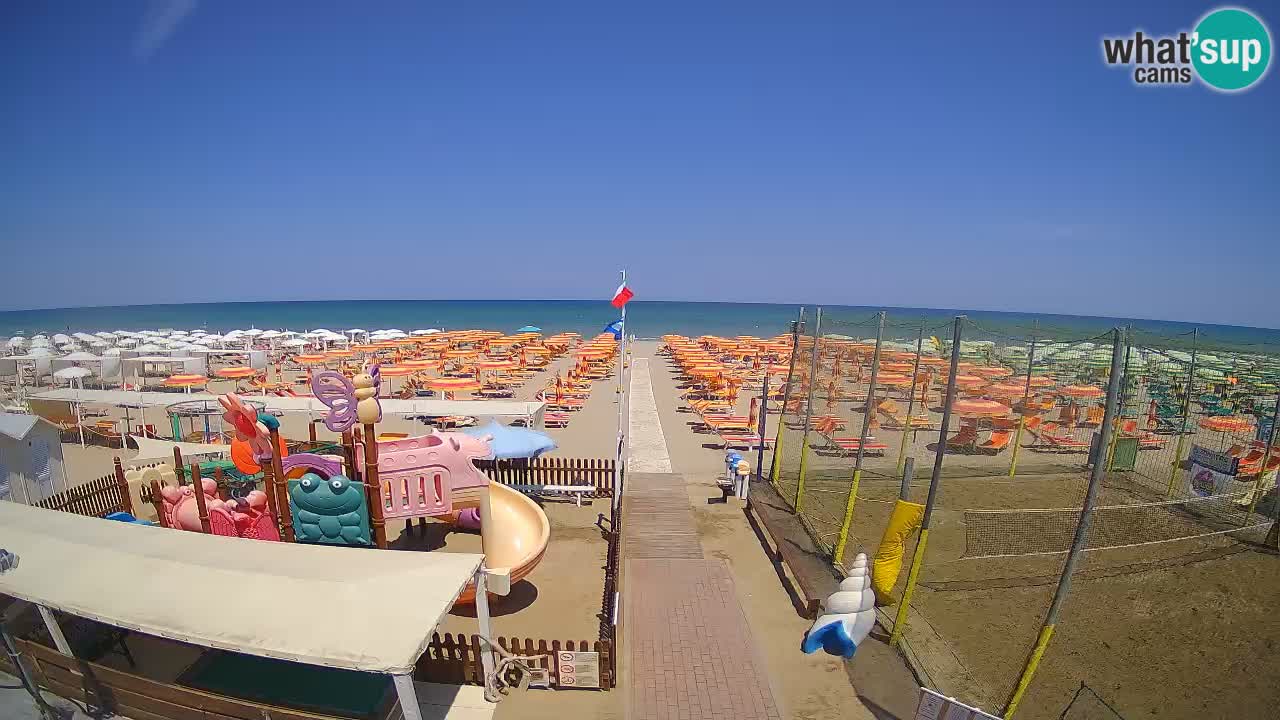 Riccione webcam – Zona 3 Riccione beach