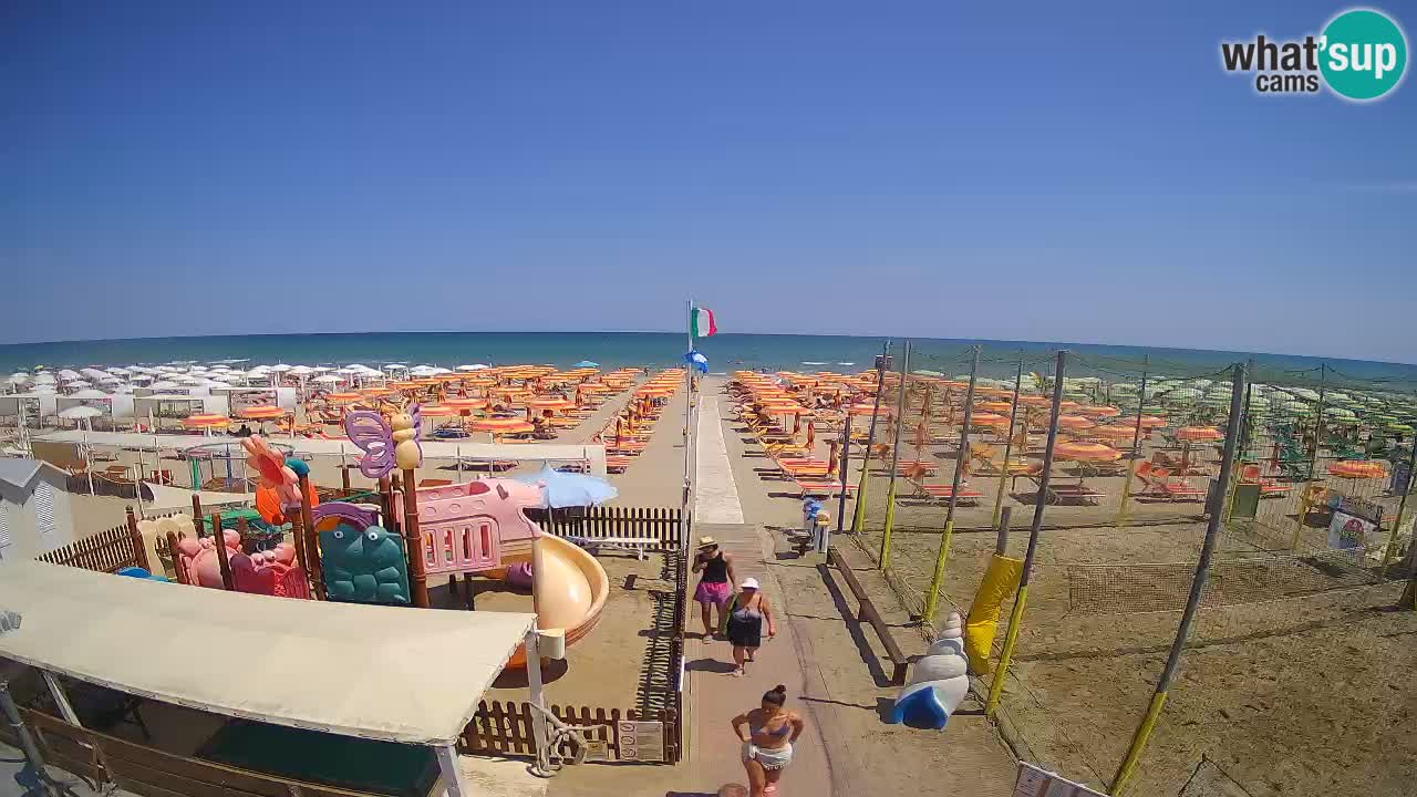 Kamera v živo Riccione – Plaža Zona 3 Riccione