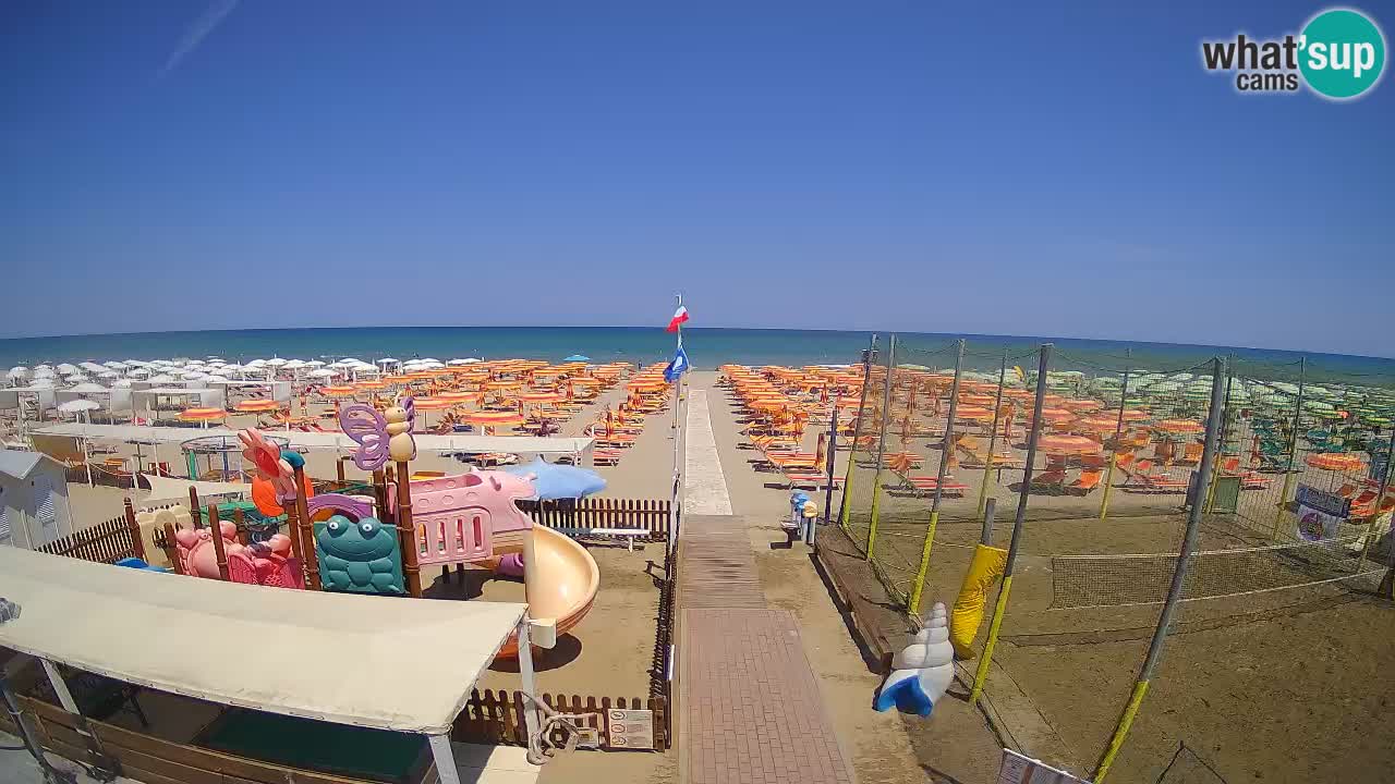 Webcam météo de Riccione – Plage Zona 3