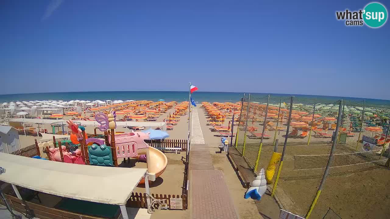 Riccione web kamera – Plaža Zona 3