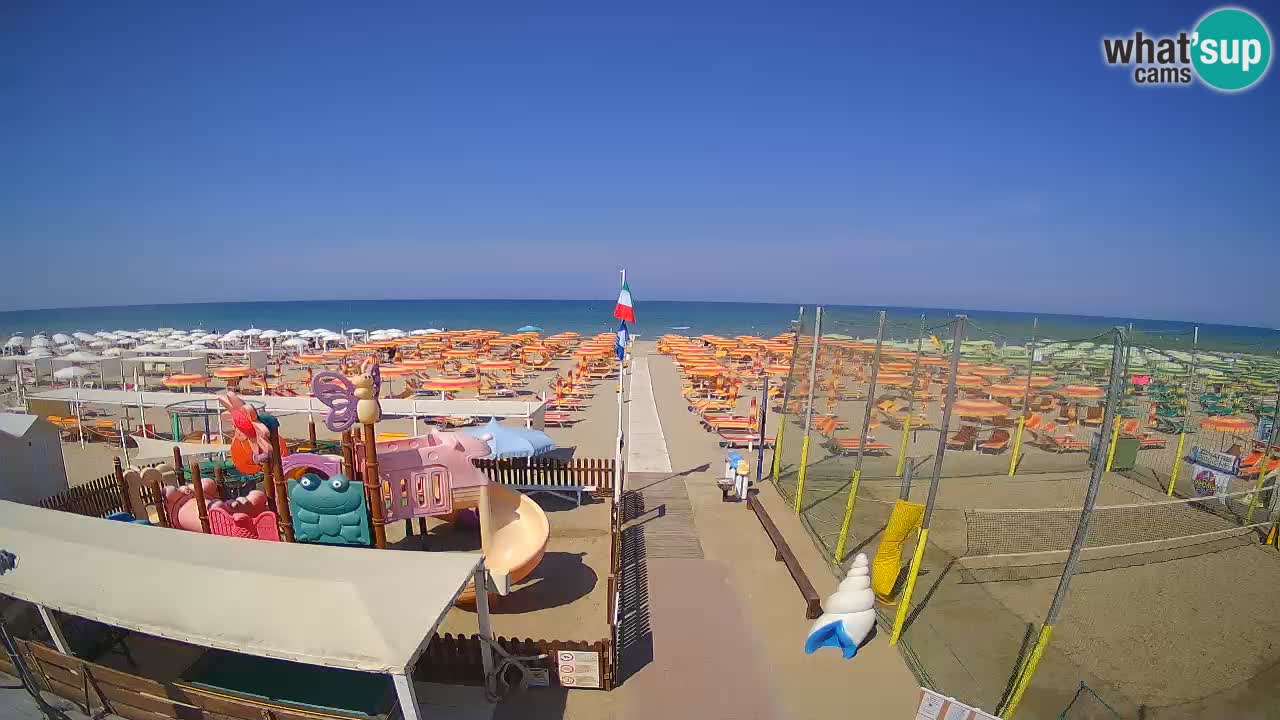 Riccione webcam – Zona 3 Riccione beach