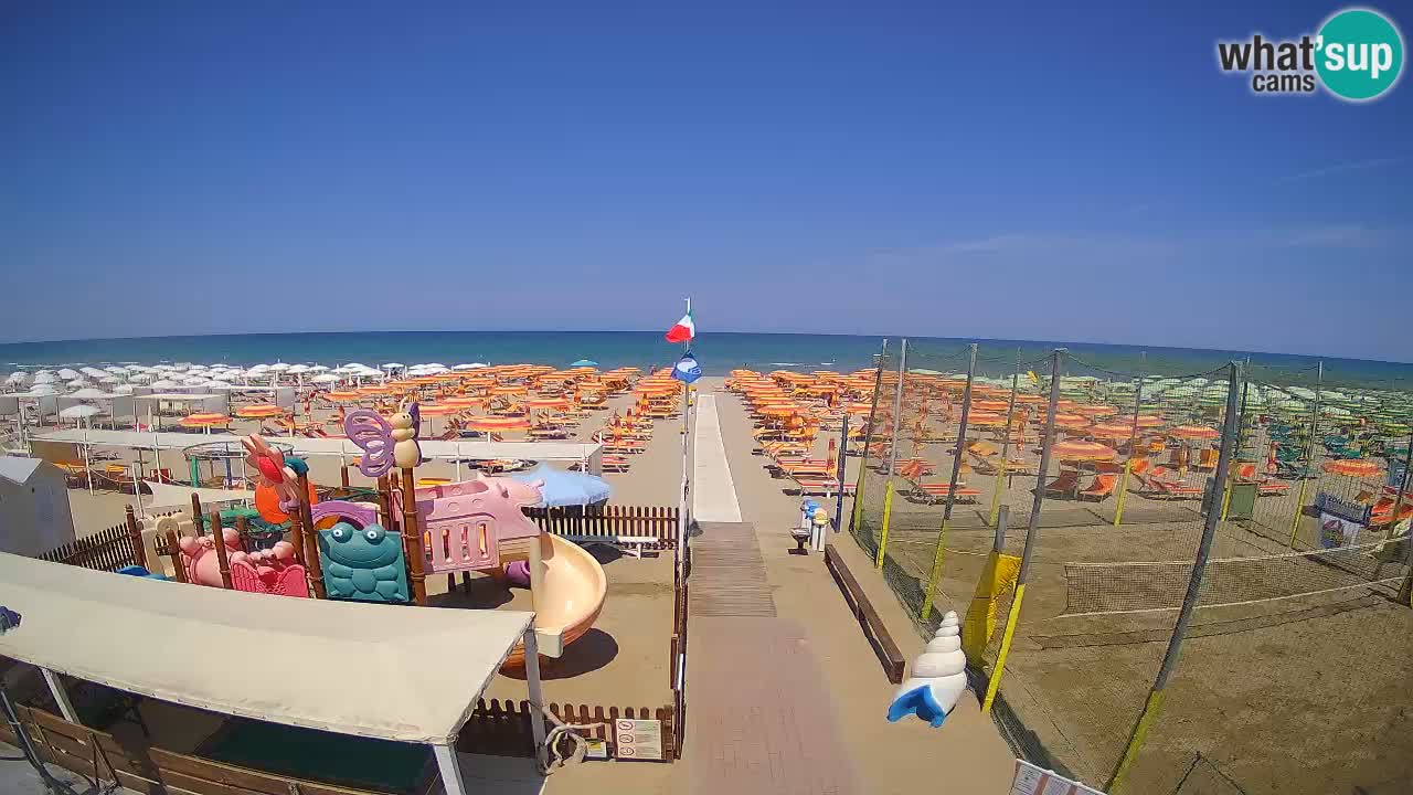 Riccione web kamera – Plaža Zona 3