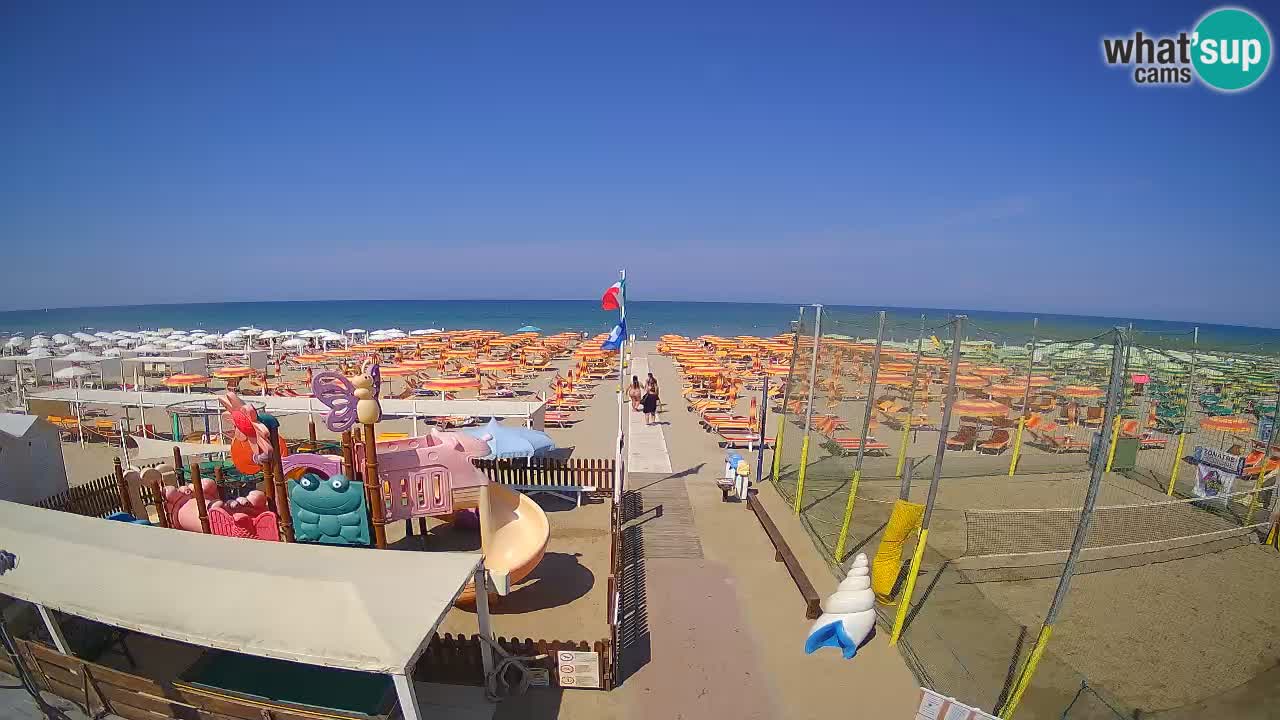 Riccione web kamera – Plaža Zona 3