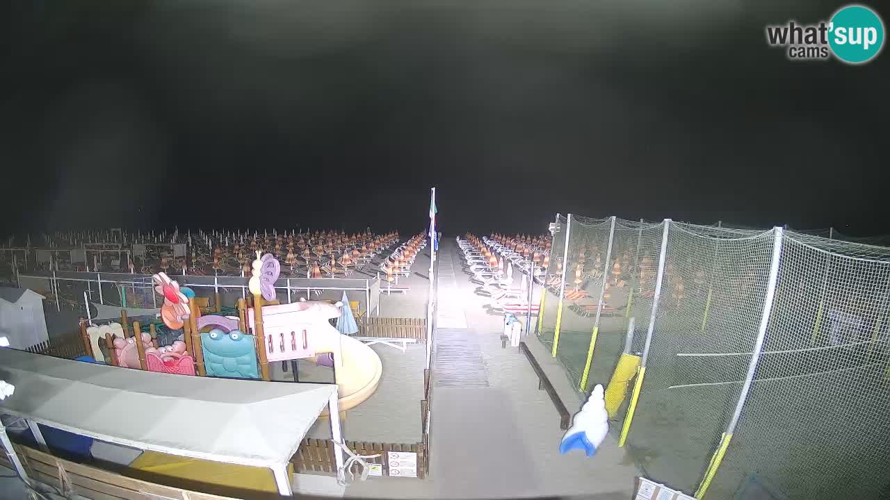 Webcam météo de Riccione – Plage Zona 3