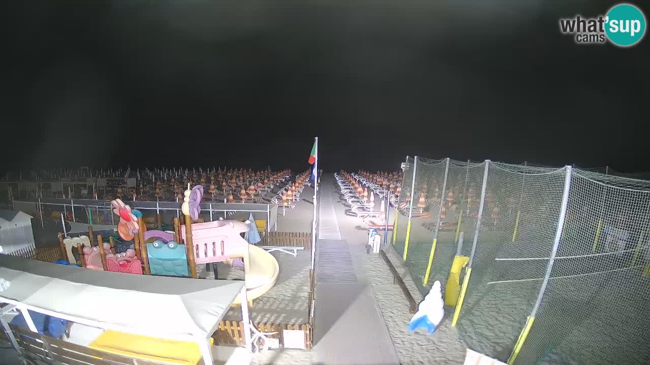 Webcam météo de Riccione – Plage Zona 3