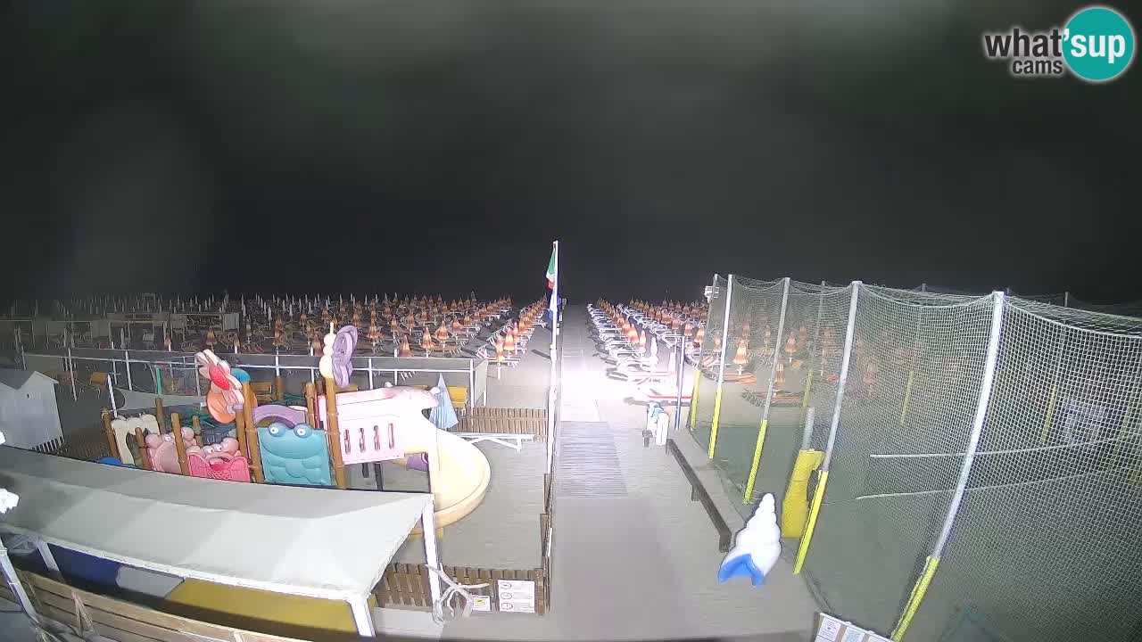 Webcam météo de Riccione – Plage Zona 3