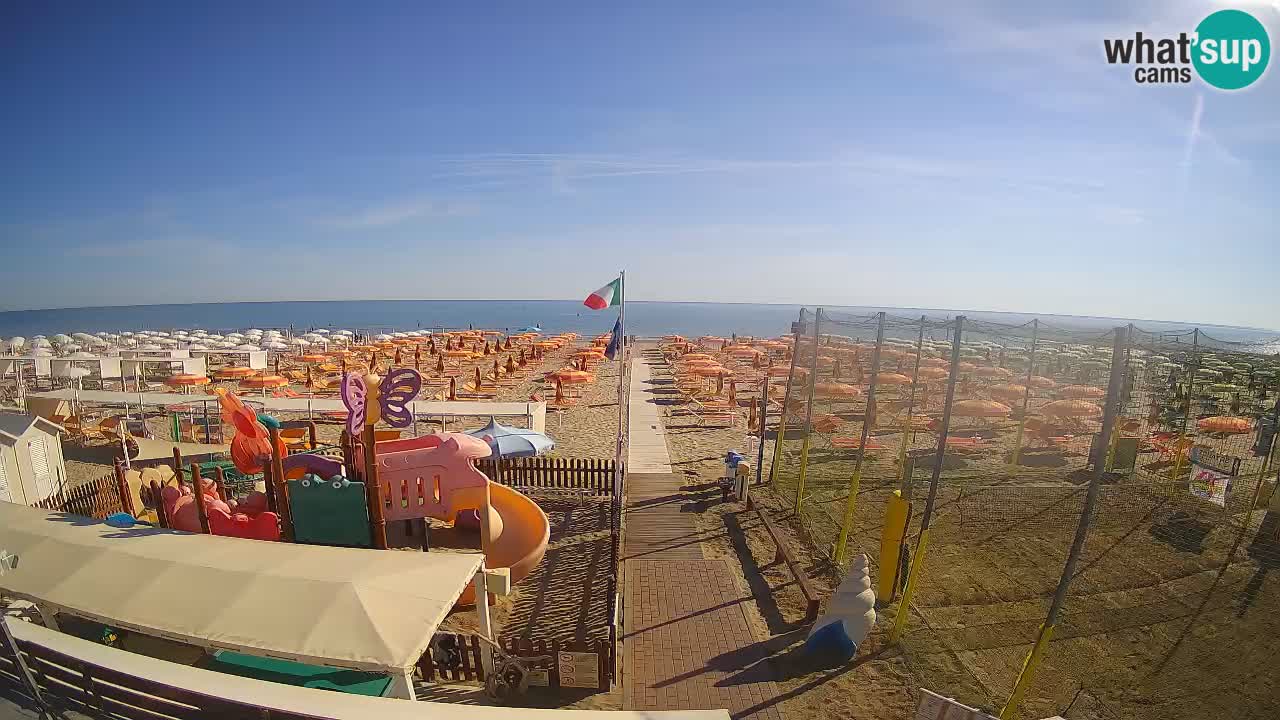 Webcam météo de Riccione – Plage Zona 3