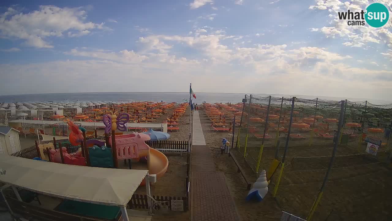Webcam Strand Riccione – Spiaggia Zona 3 Riccione