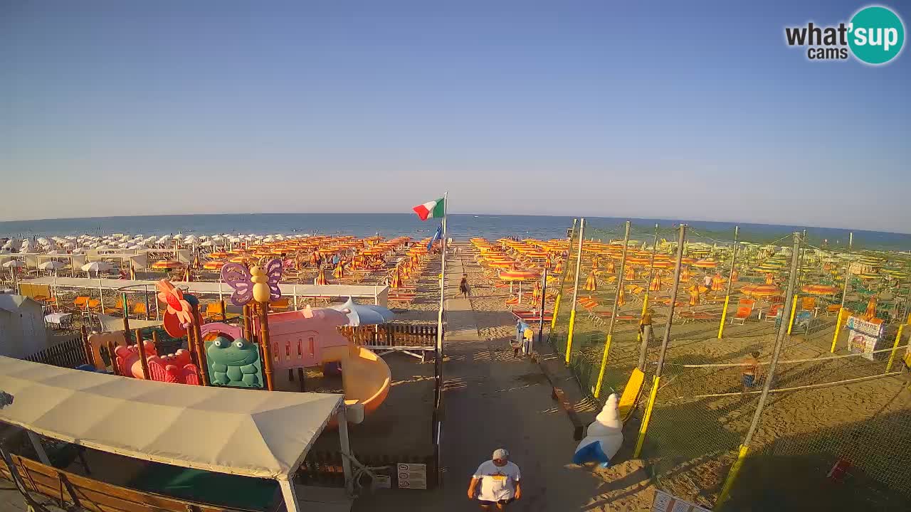 Riccione webcam – Zona 3 Riccione beach