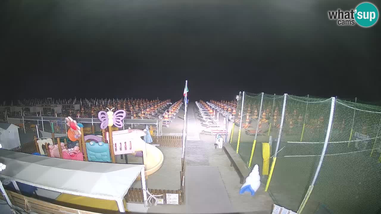 Webcam météo de Riccione – Plage Zona 3