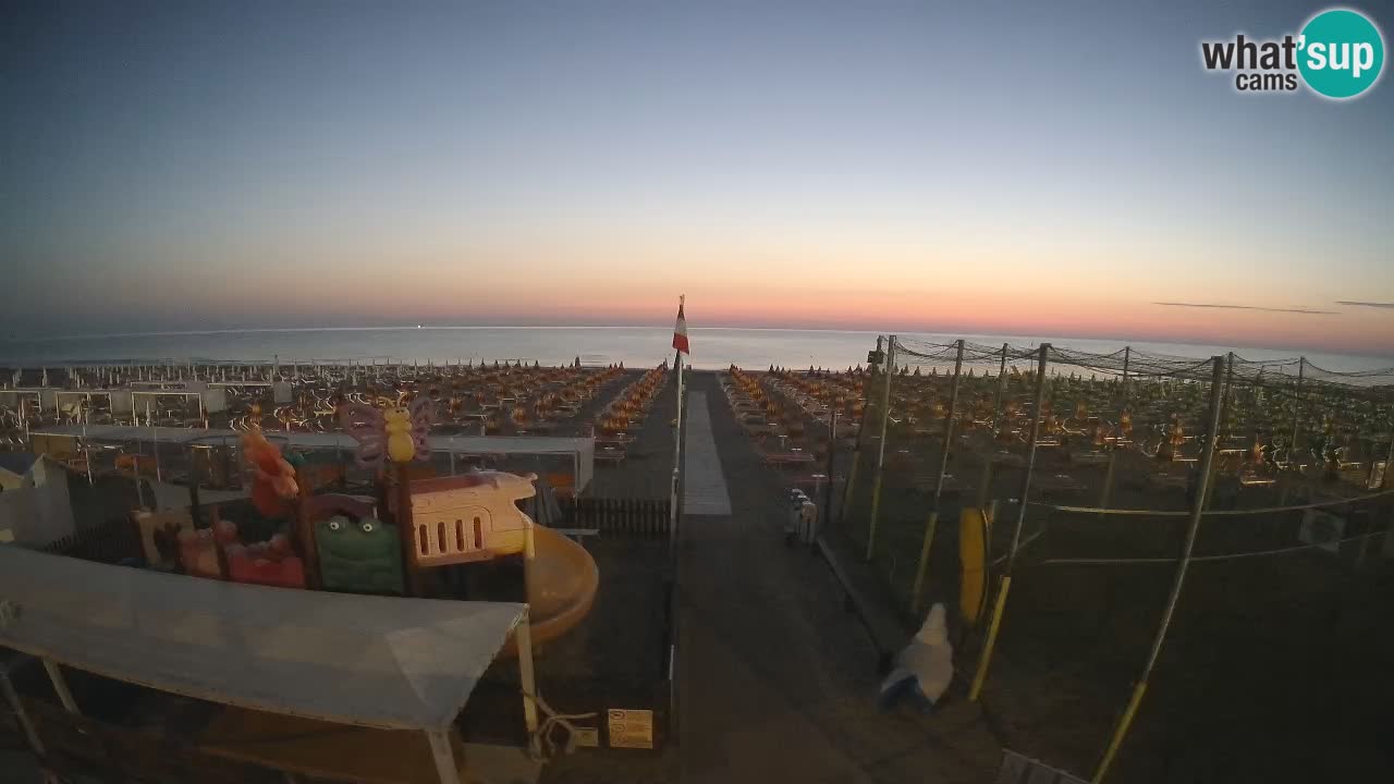 Webcam météo de Riccione – Plage Zona 3
