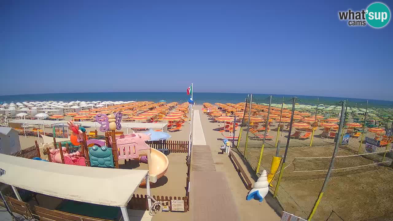 Webcam météo de Riccione – Plage Zona 3