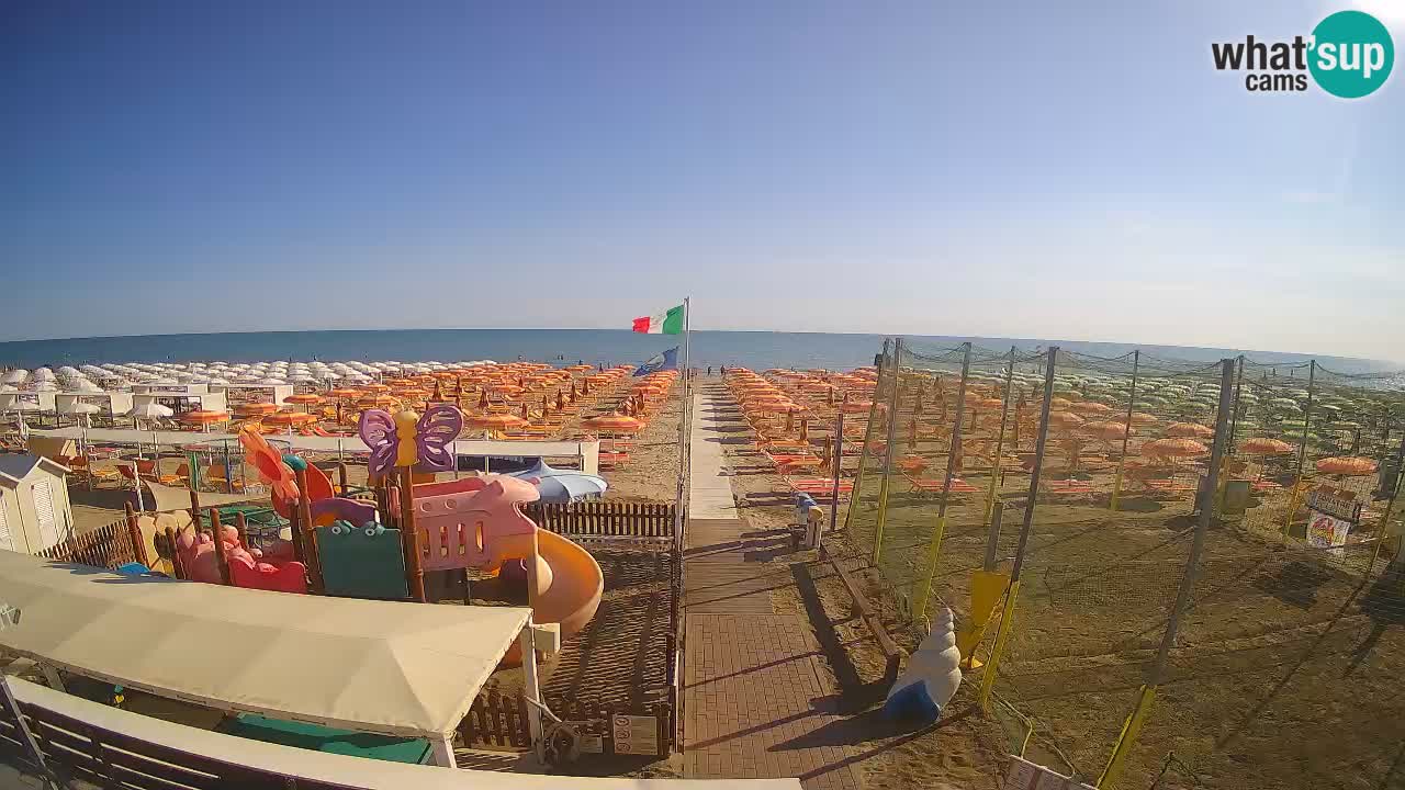 Riccione web kamera – Plaža Zona 3