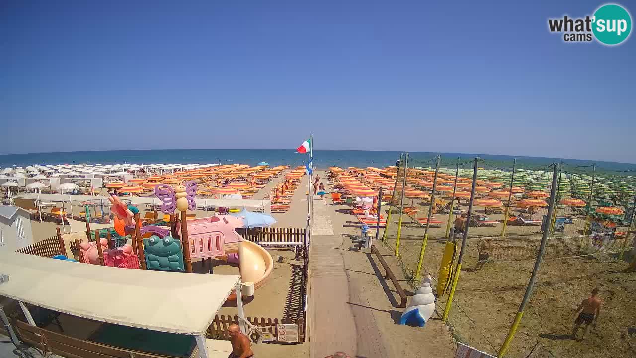 Webcam Strand Riccione – Spiaggia Zona 3 Riccione