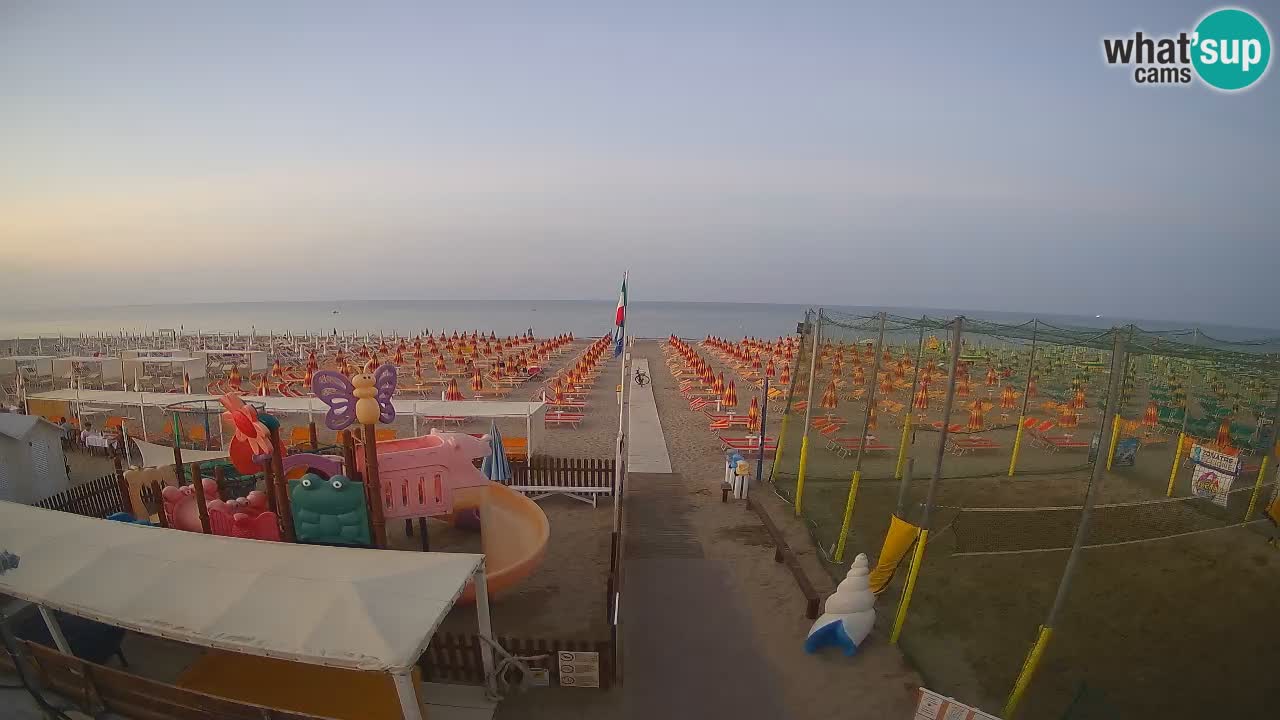 Webcam météo de Riccione – Plage Zona 3
