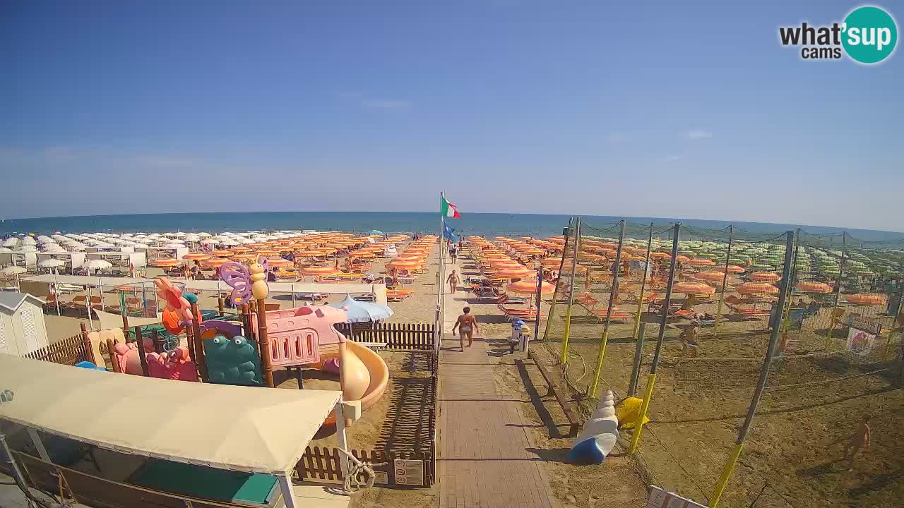 Riccione web kamera – Plaža Zona 3