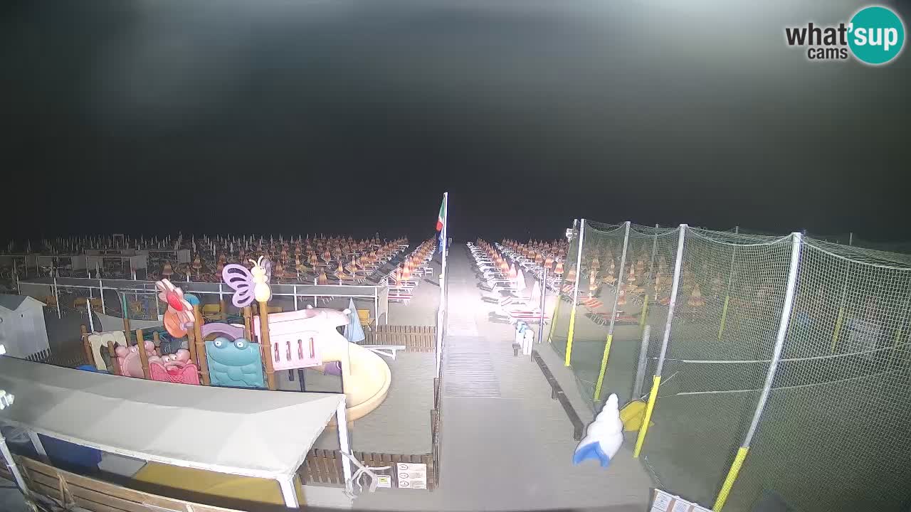 Webcam Riccione Plage Zona 3 – Vue en direct