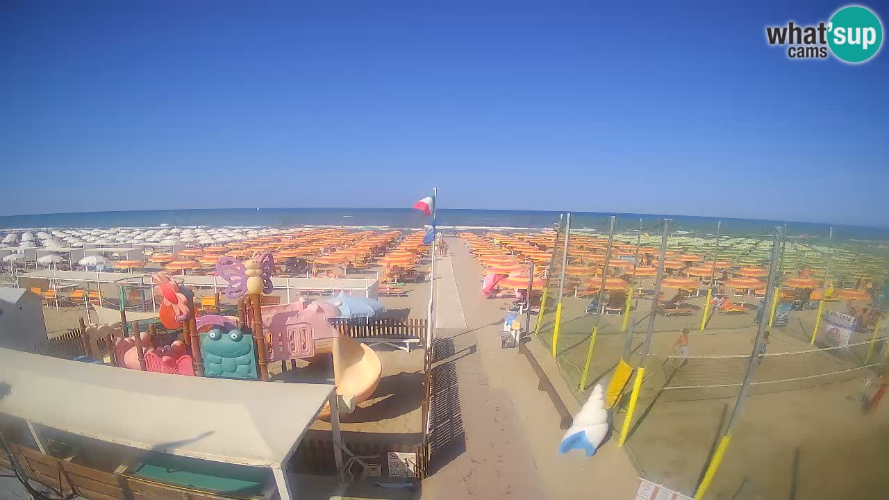 Webcam Riccione Playa Zona 3 – Vista en directo del mar