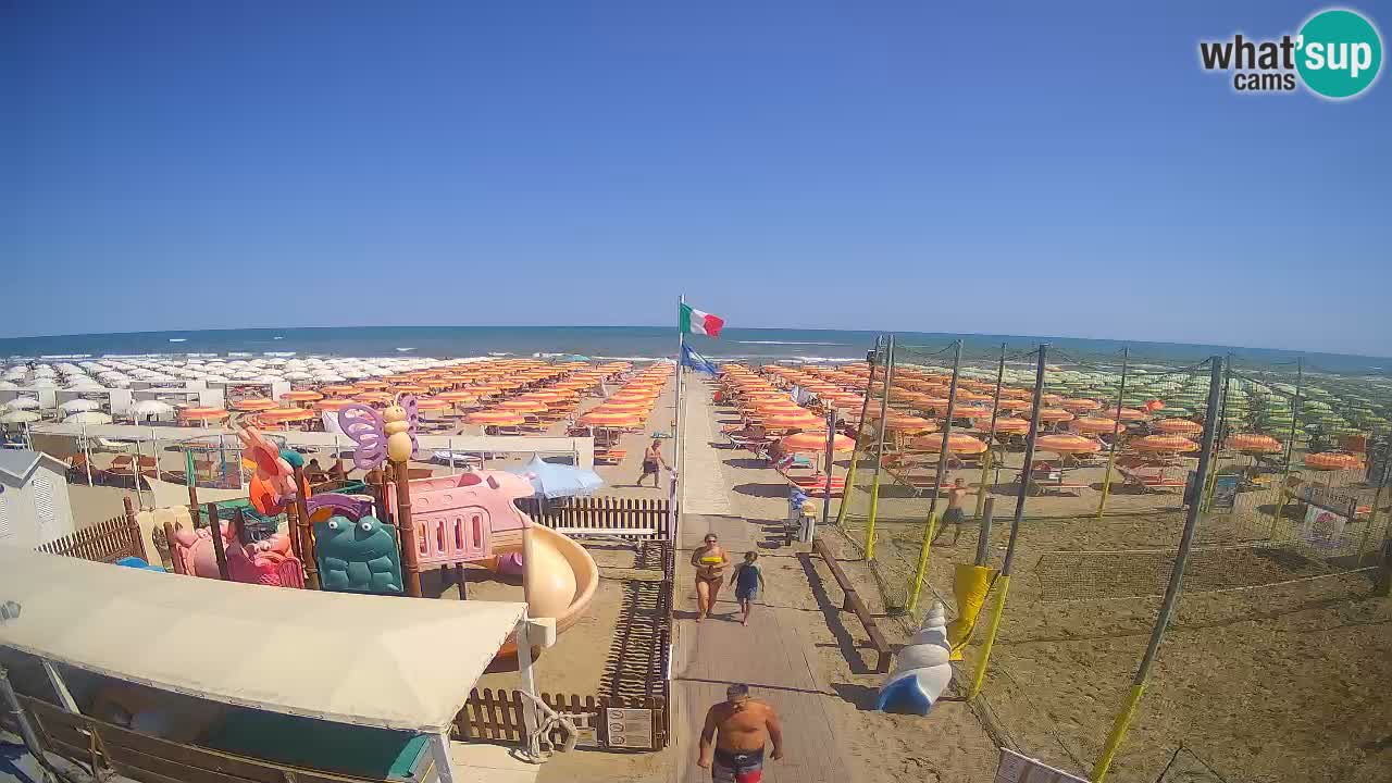 Webcam Riccione Strand Zona 3 – Liveblick aufs Meer