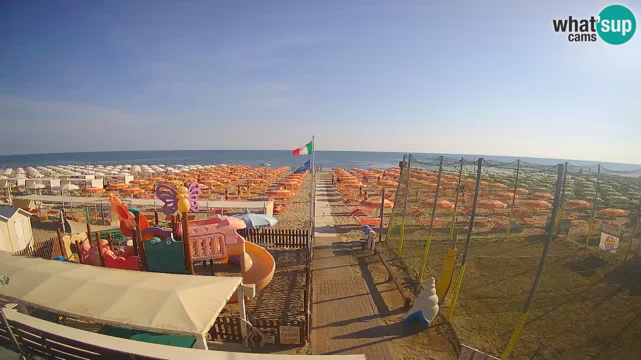 Webcam Riccione Playa Zona 3 – Vista en directo del mar