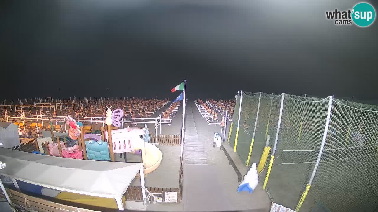 Webcam Riccione Strand Zona 3 – Liveblick aufs Meer