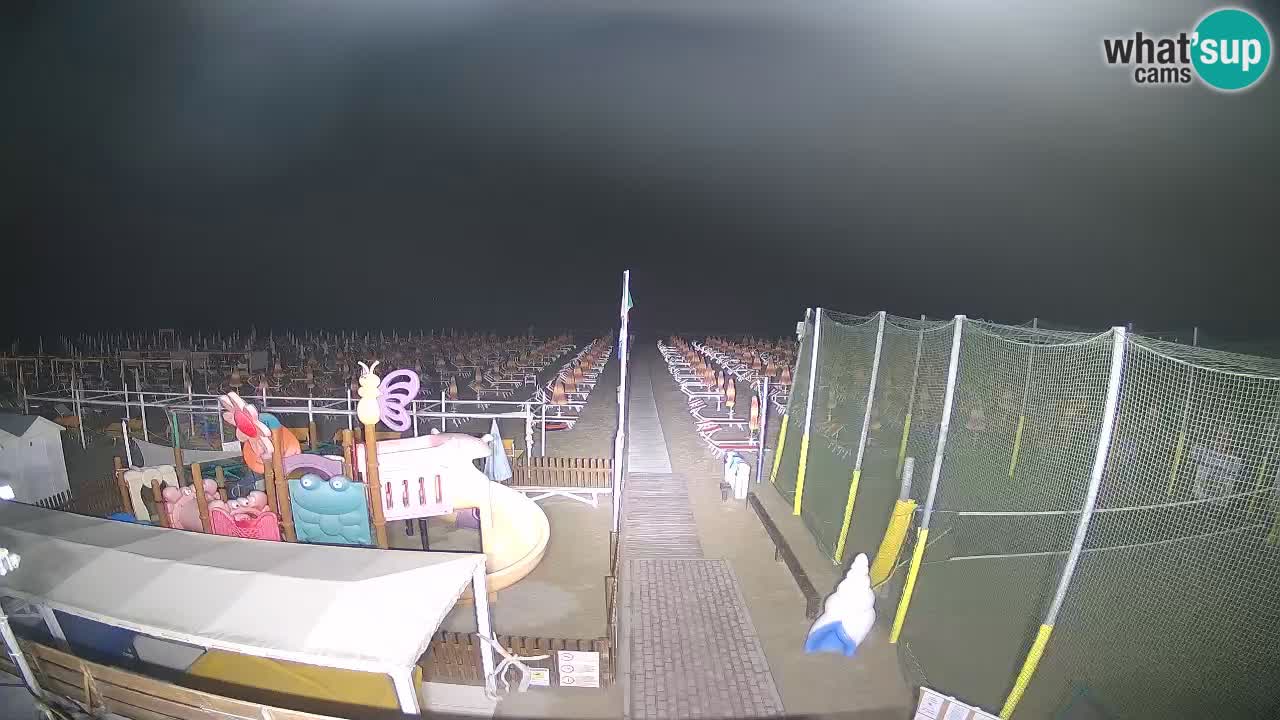 Webcam Riccione Strand Zona 3 – Liveblick aufs Meer