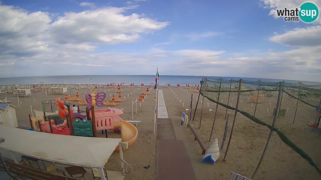 Webcam Riccione Plage Zona 3 – Vue en direct