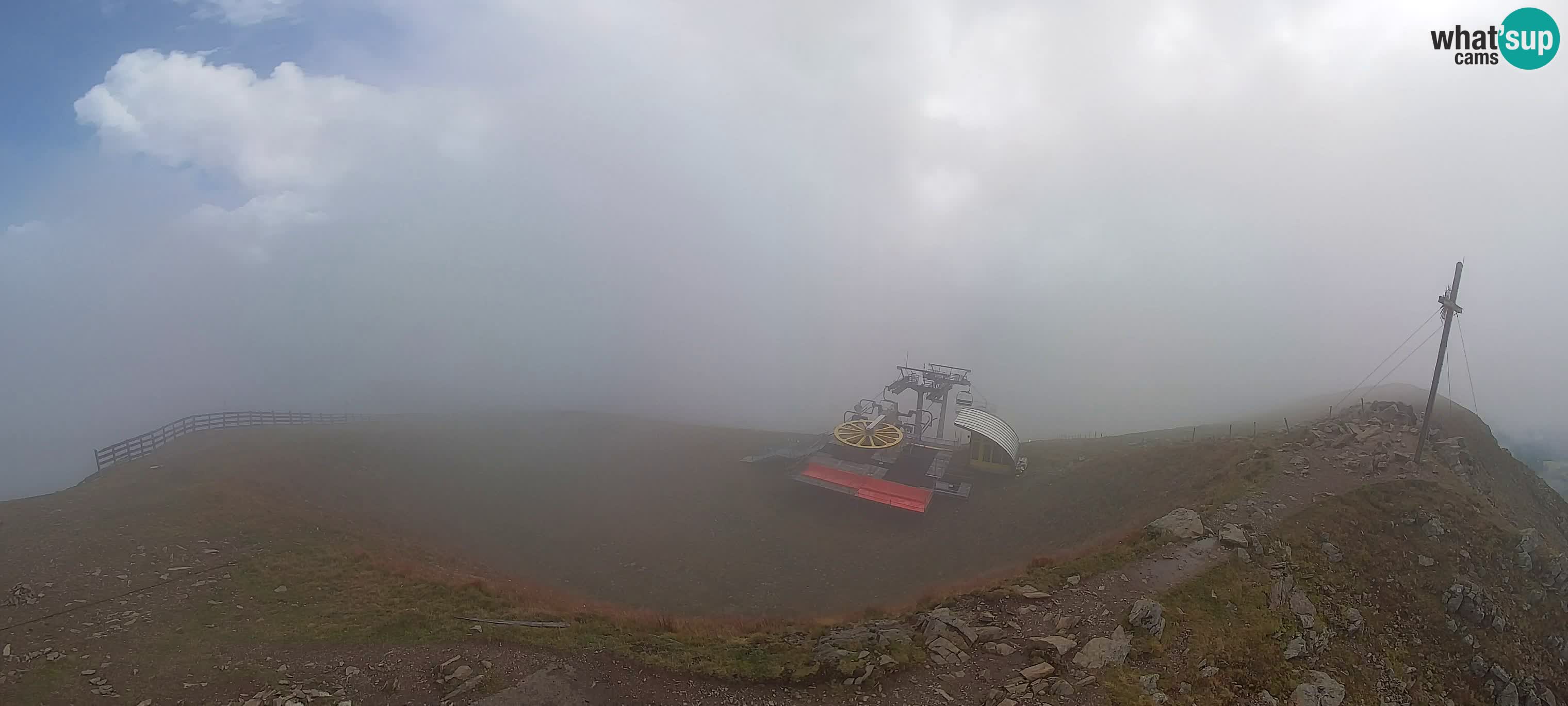 Spletna kamera Gitschlift / sedežnica Gitsch – Zgornja postaja (2.512 m)