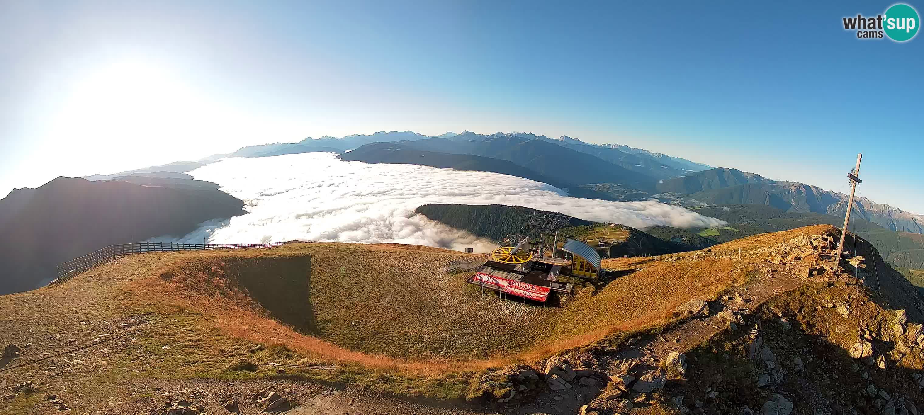 Spletna kamera Gitschlift / sedežnica Gitsch – Zgornja postaja (2.512 m)