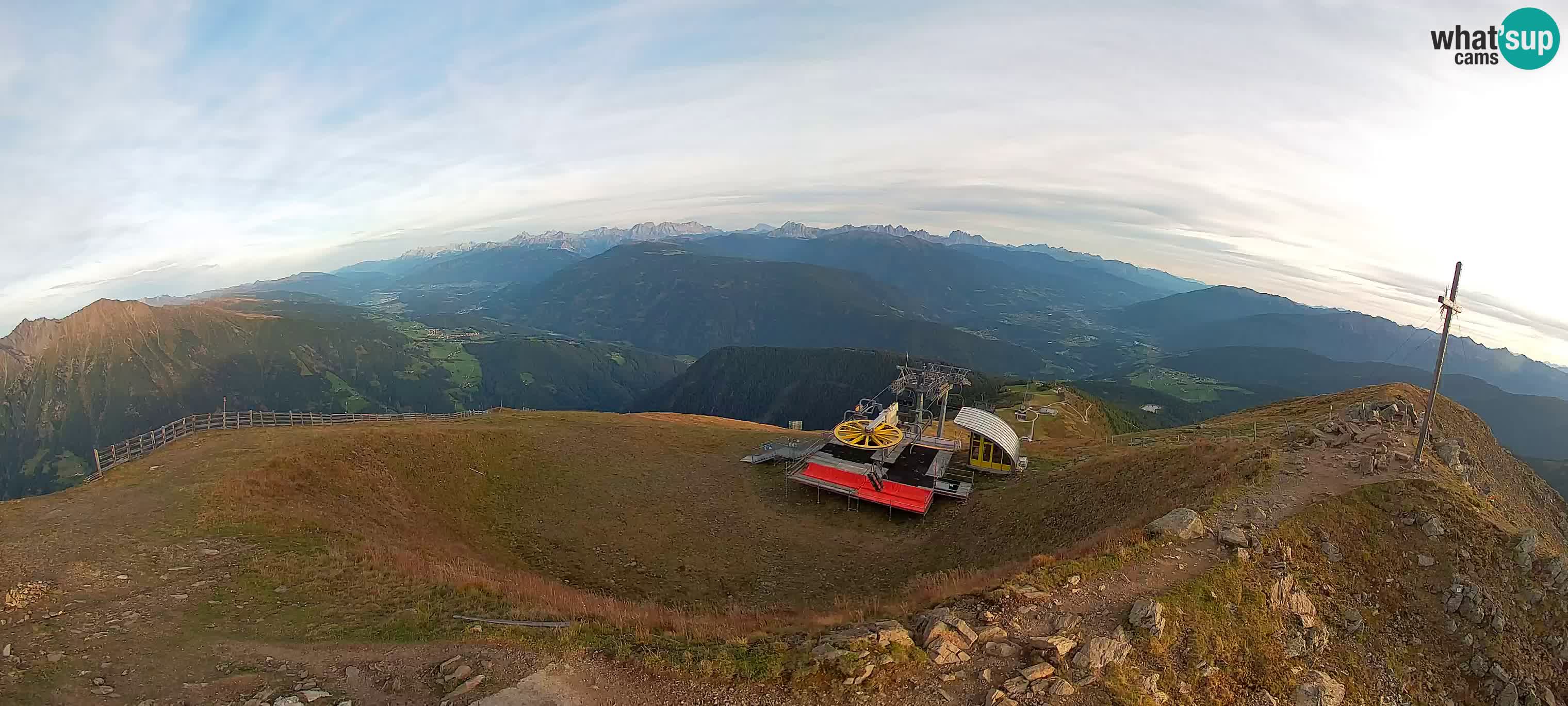 Spletna kamera Gitschlift / sedežnica Gitsch – Zgornja postaja (2.512 m)