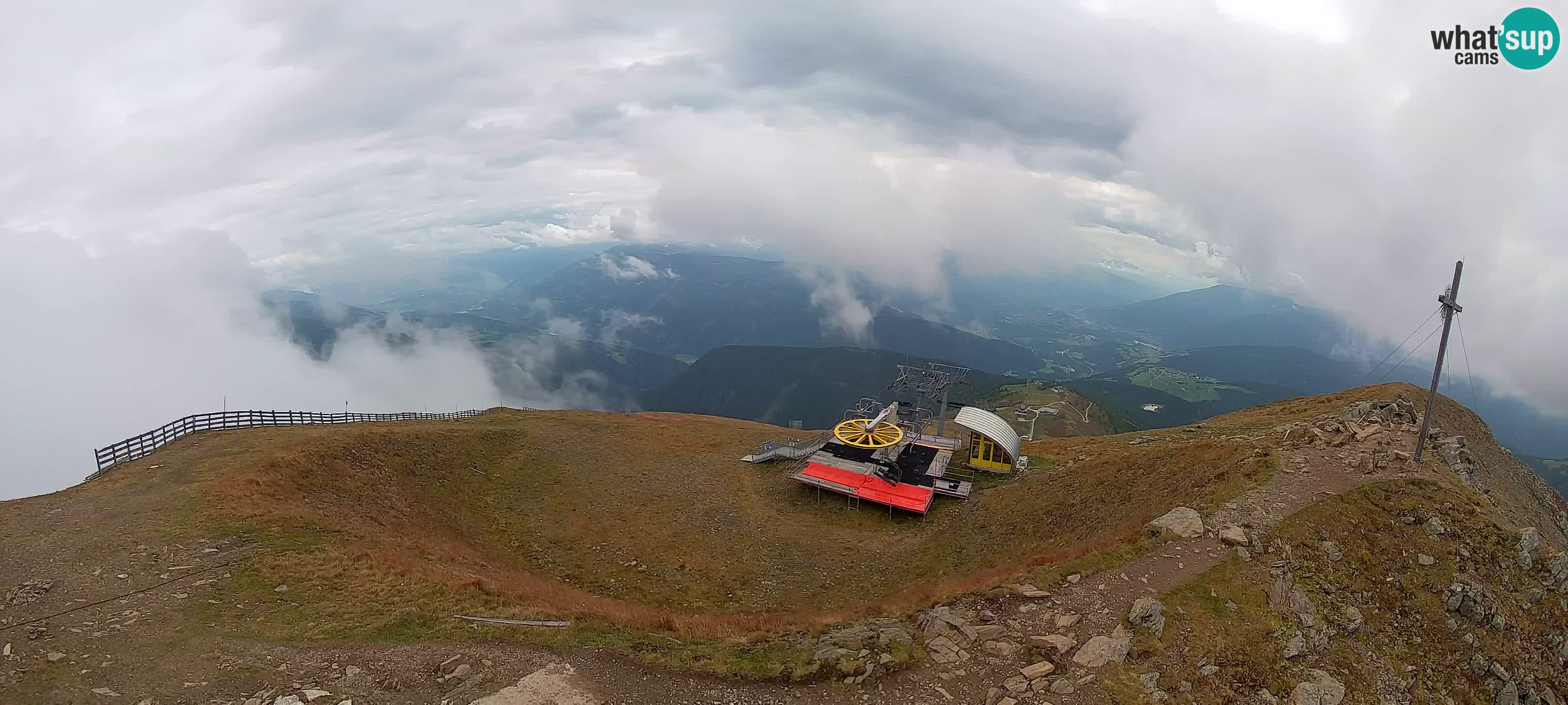 Spletna kamera Gitschlift / sedežnica Gitsch – Zgornja postaja (2.512 m)