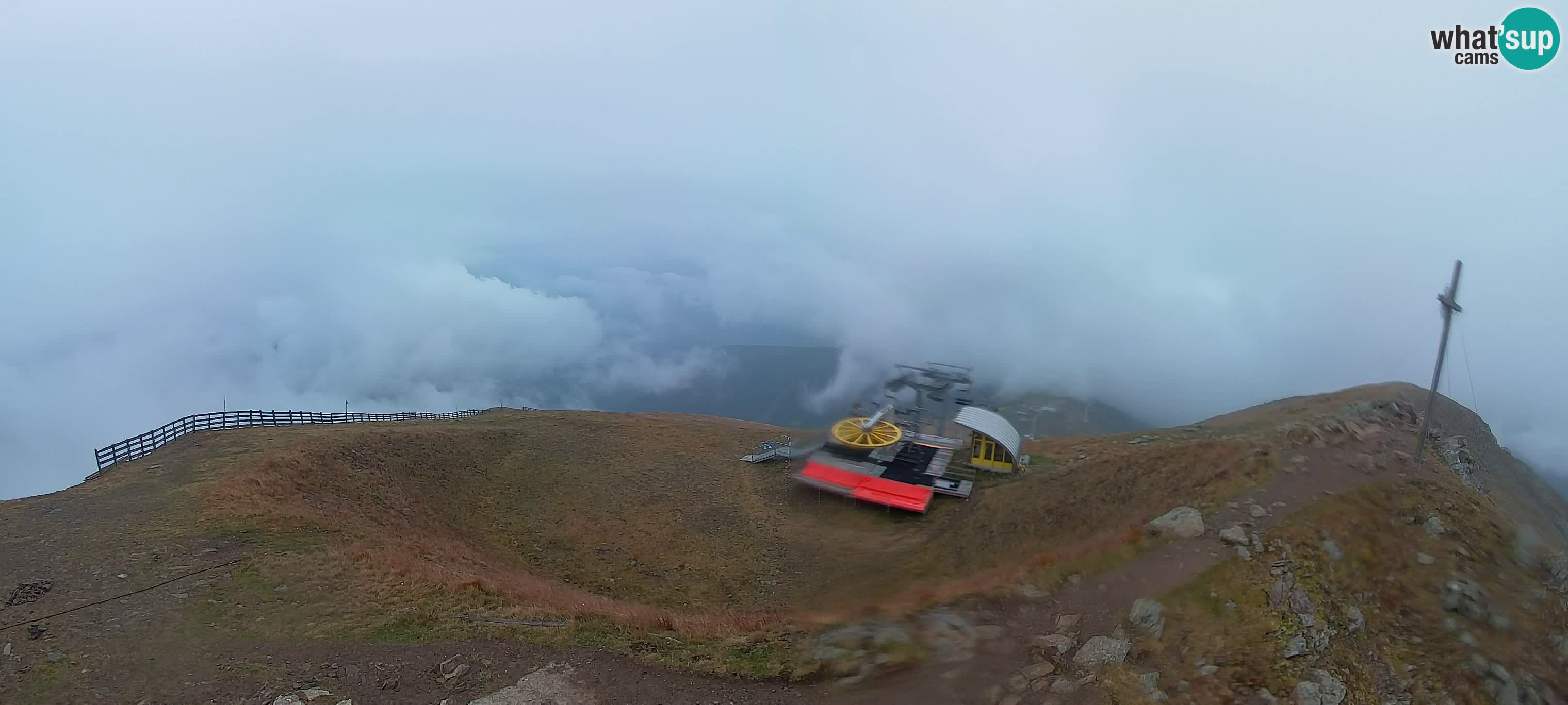 Spletna kamera Gitschlift / sedežnica Gitsch – Zgornja postaja (2.512 m)