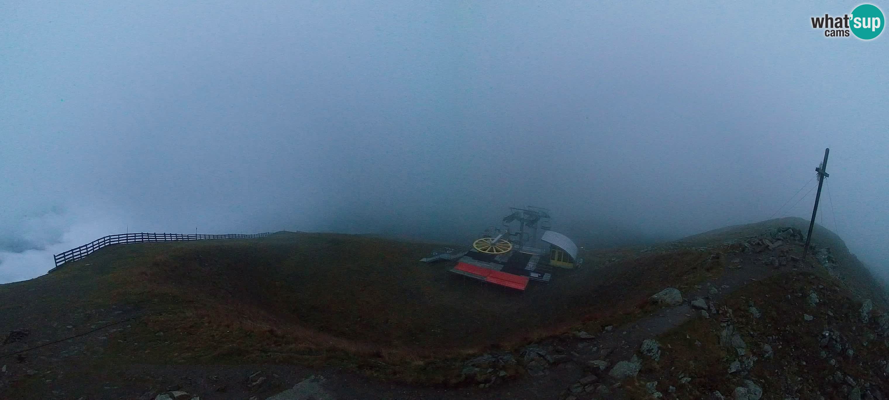 Spletna kamera Gitschlift / sedežnica Gitsch – Zgornja postaja (2.512 m)
