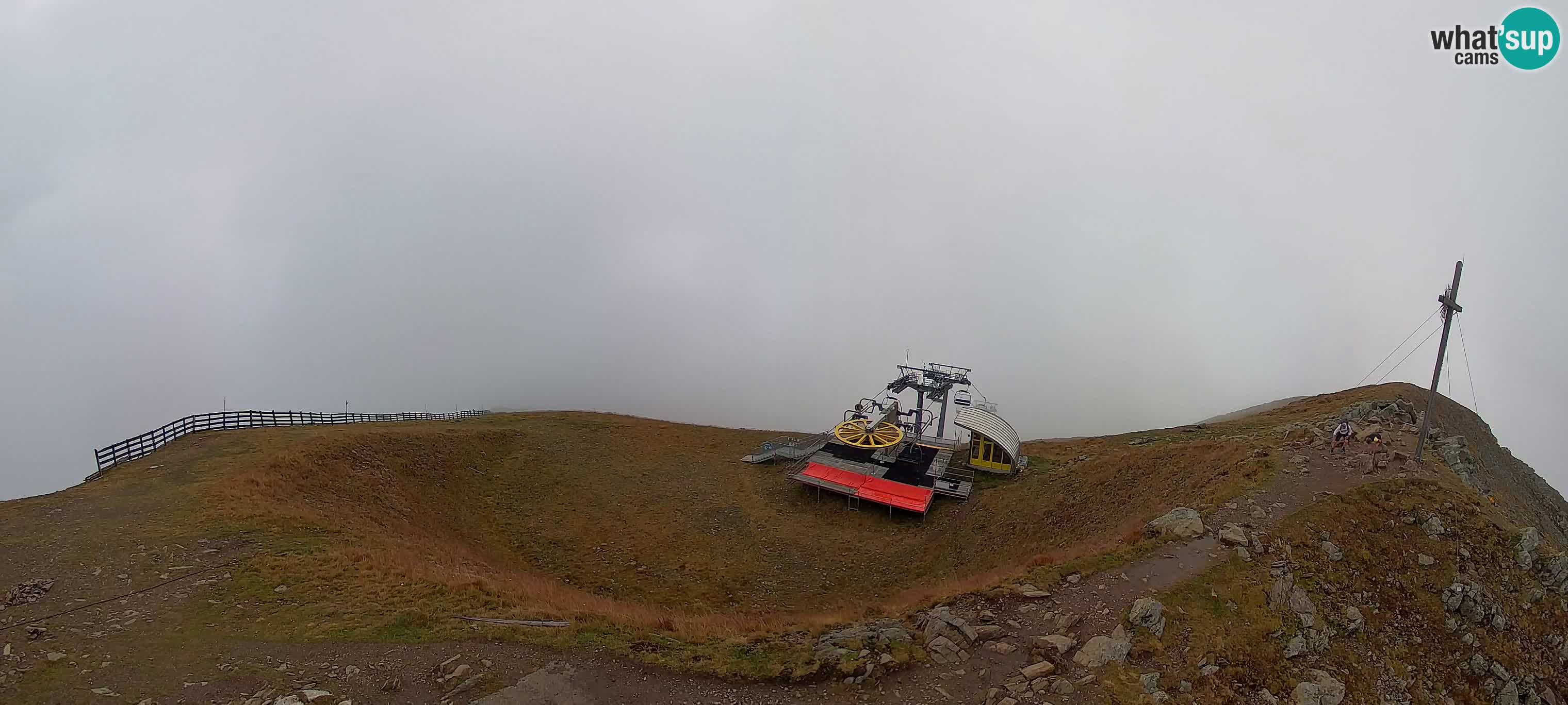 Spletna kamera Gitschlift / sedežnica Gitsch – Zgornja postaja (2.512 m)