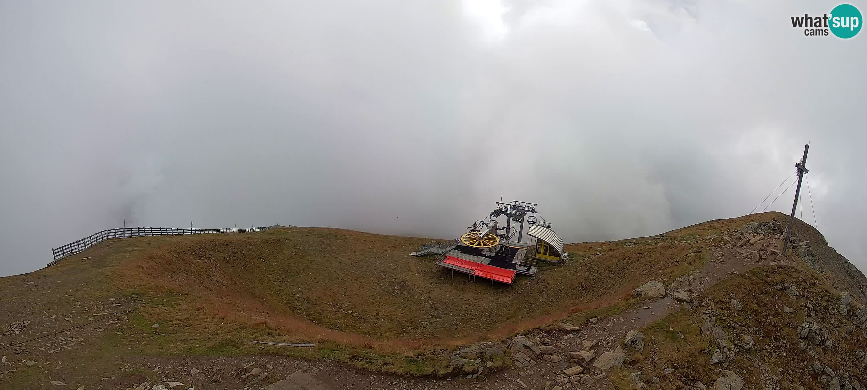 Spletna kamera Gitschlift / sedežnica Gitsch – Zgornja postaja (2.512 m)
