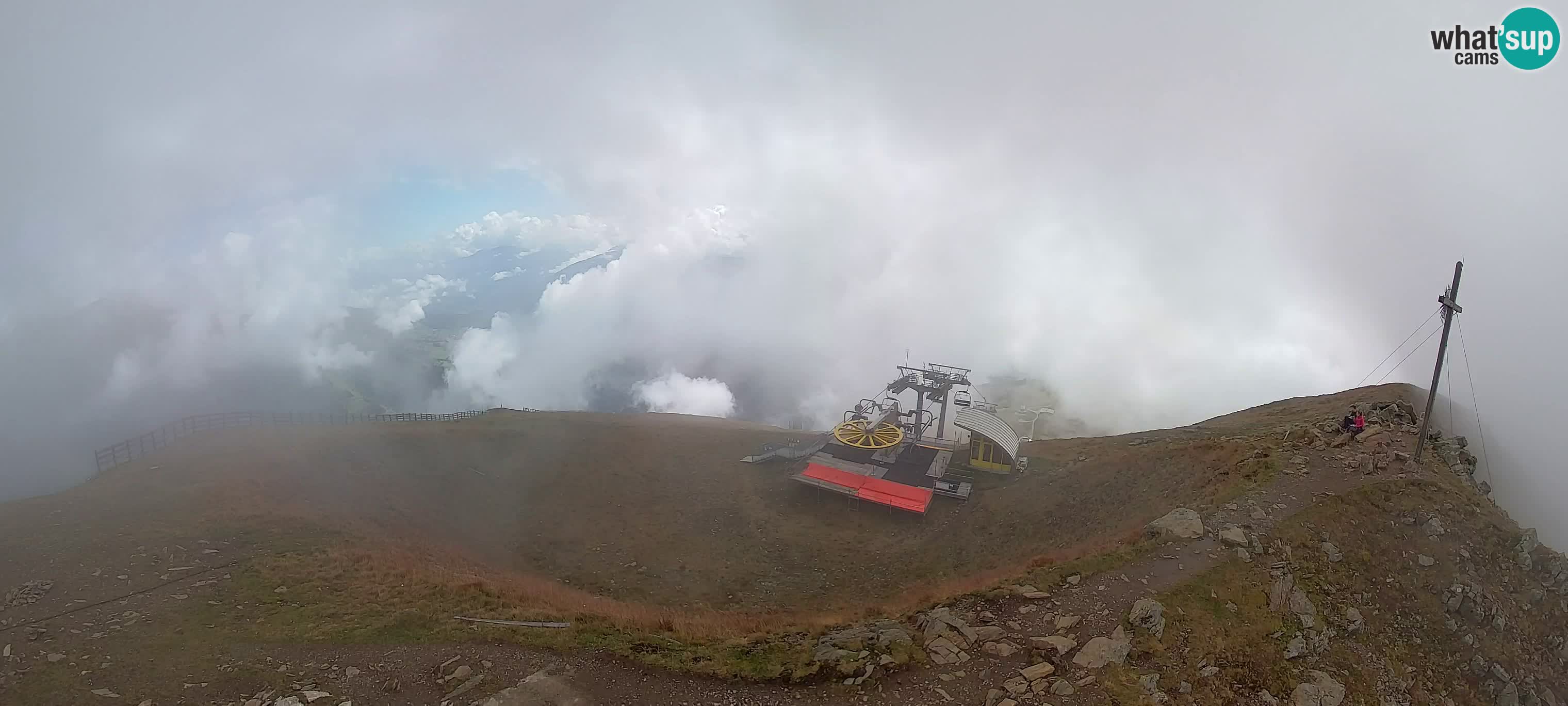 Spletna kamera Gitschlift / sedežnica Gitsch – Zgornja postaja (2.512 m)