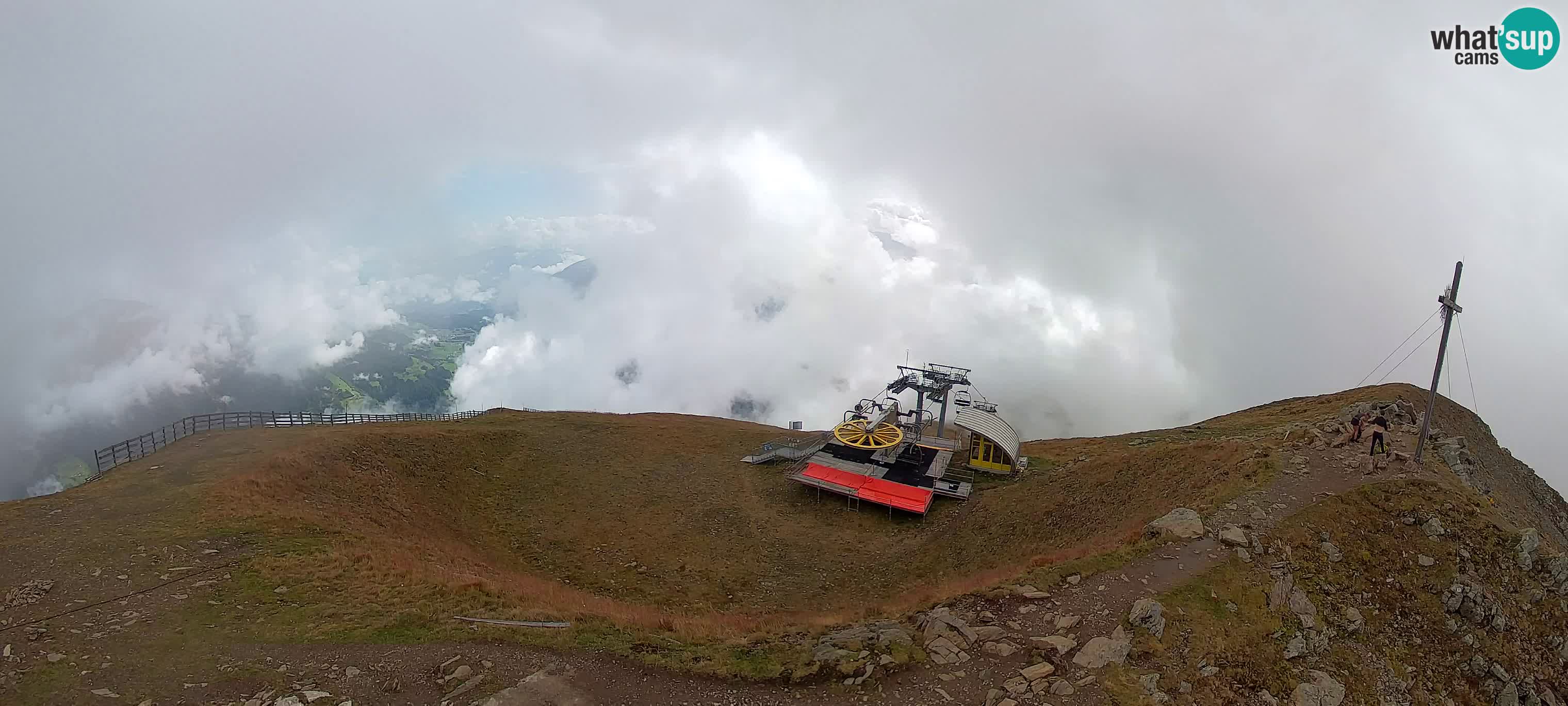 Spletna kamera Gitschlift / sedežnica Gitsch – Zgornja postaja (2.512 m)