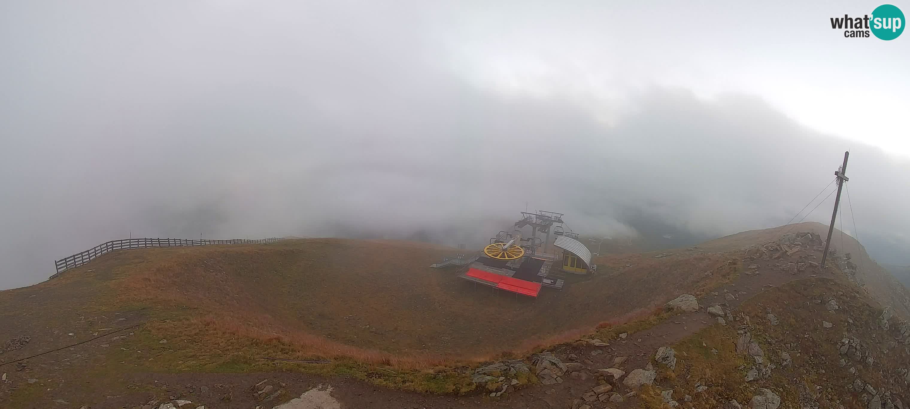 Spletna kamera Gitschlift / sedežnica Gitsch – Zgornja postaja (2.512 m)