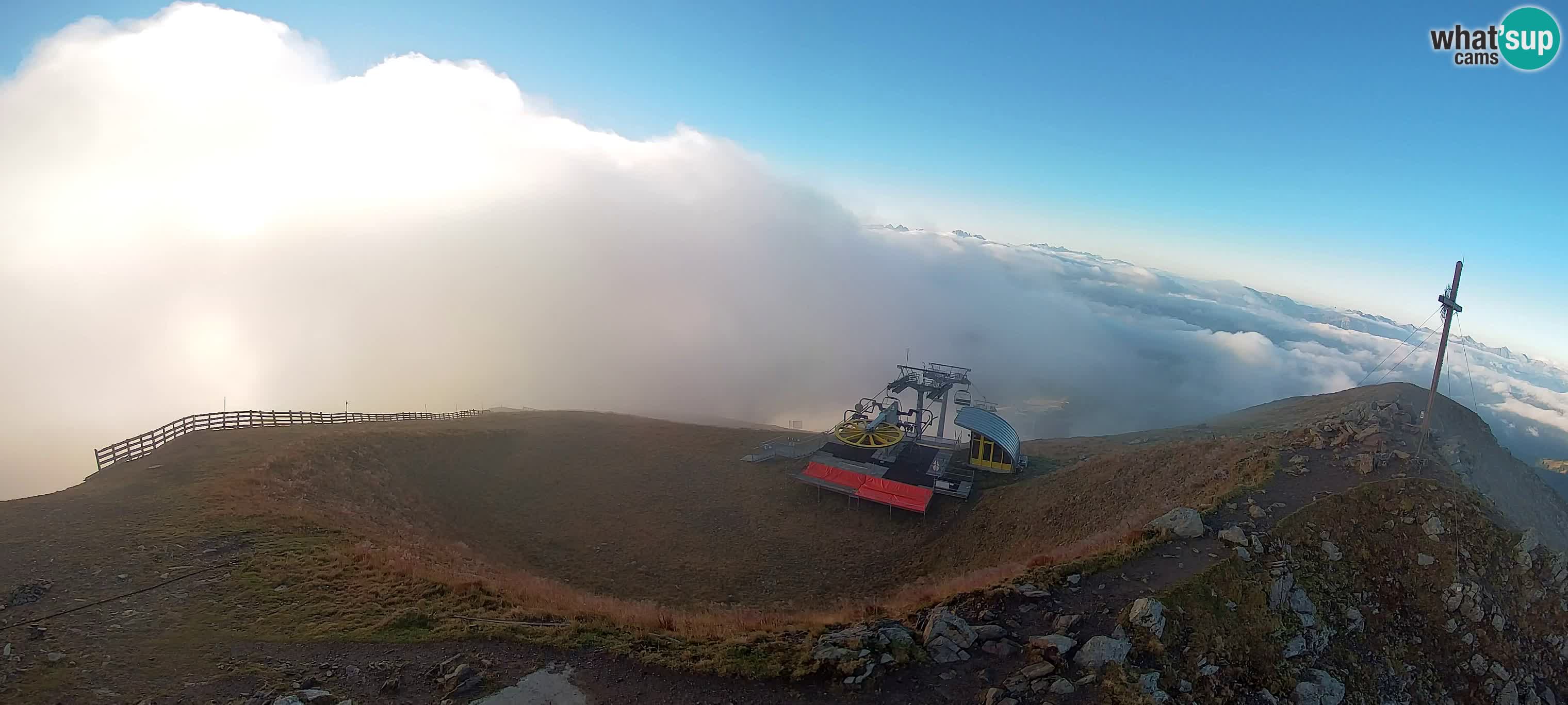 Webcam Gitschlift / télésiège Gitsch – Station amont (2 512 m)