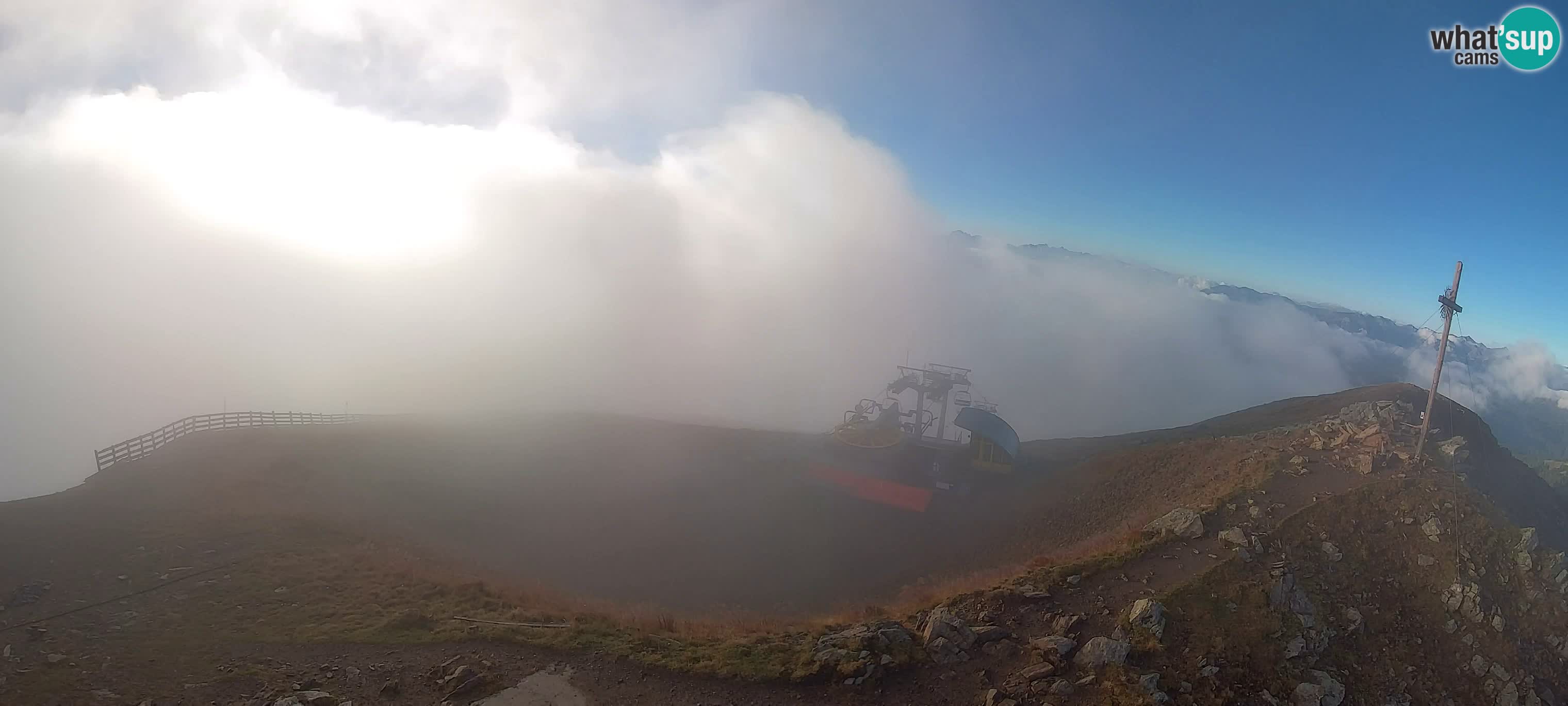 Webcam Gitschlift / Sessellift Gitsch – Bergstation (2.512 m)