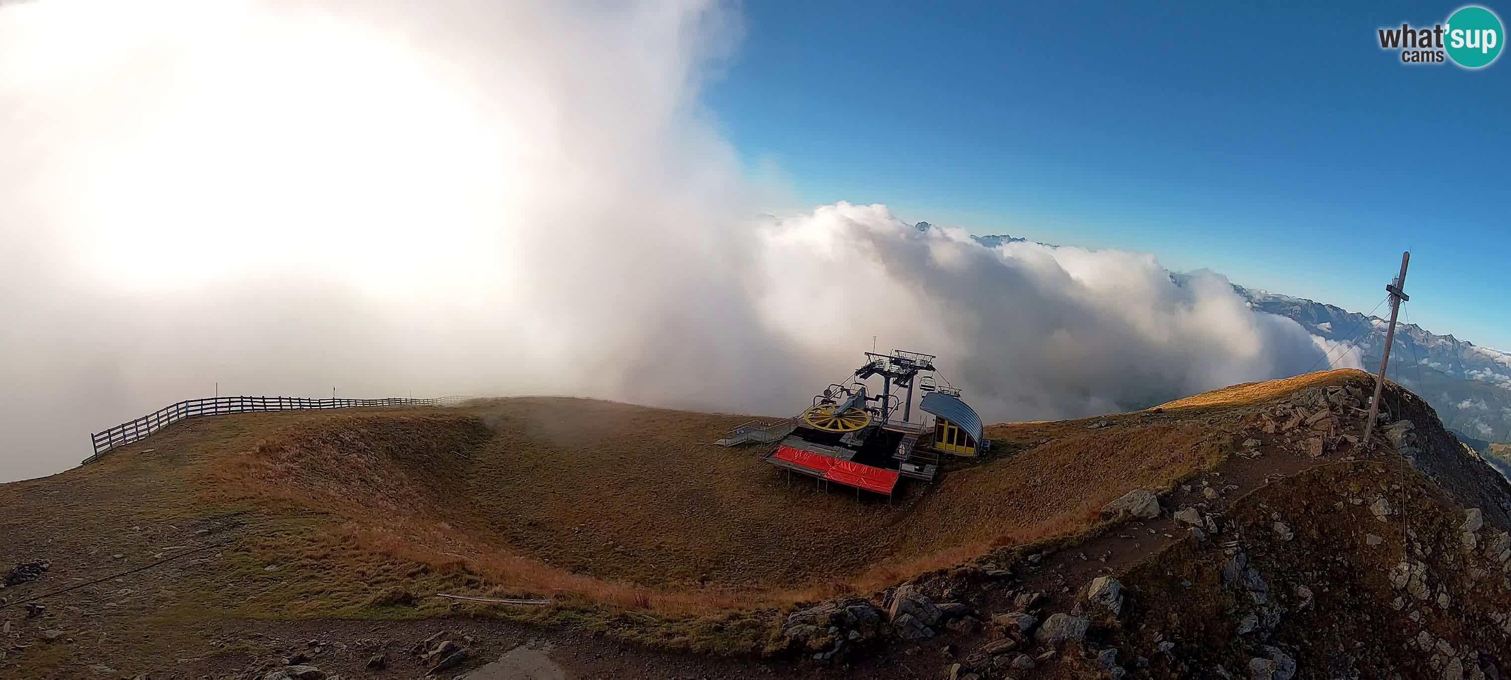 Webcam Gitschlift / Sessellift Gitsch – Bergstation (2.512 m)