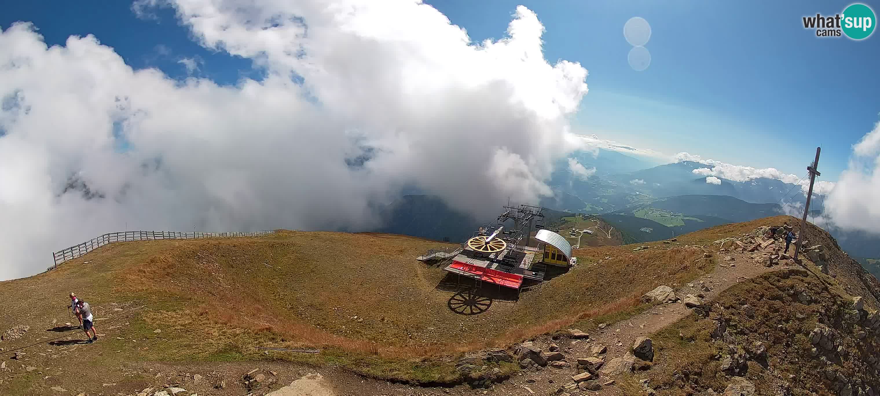 Spletna kamera Gitschlift / sedežnica Gitsch – Zgornja postaja (2.512 m)