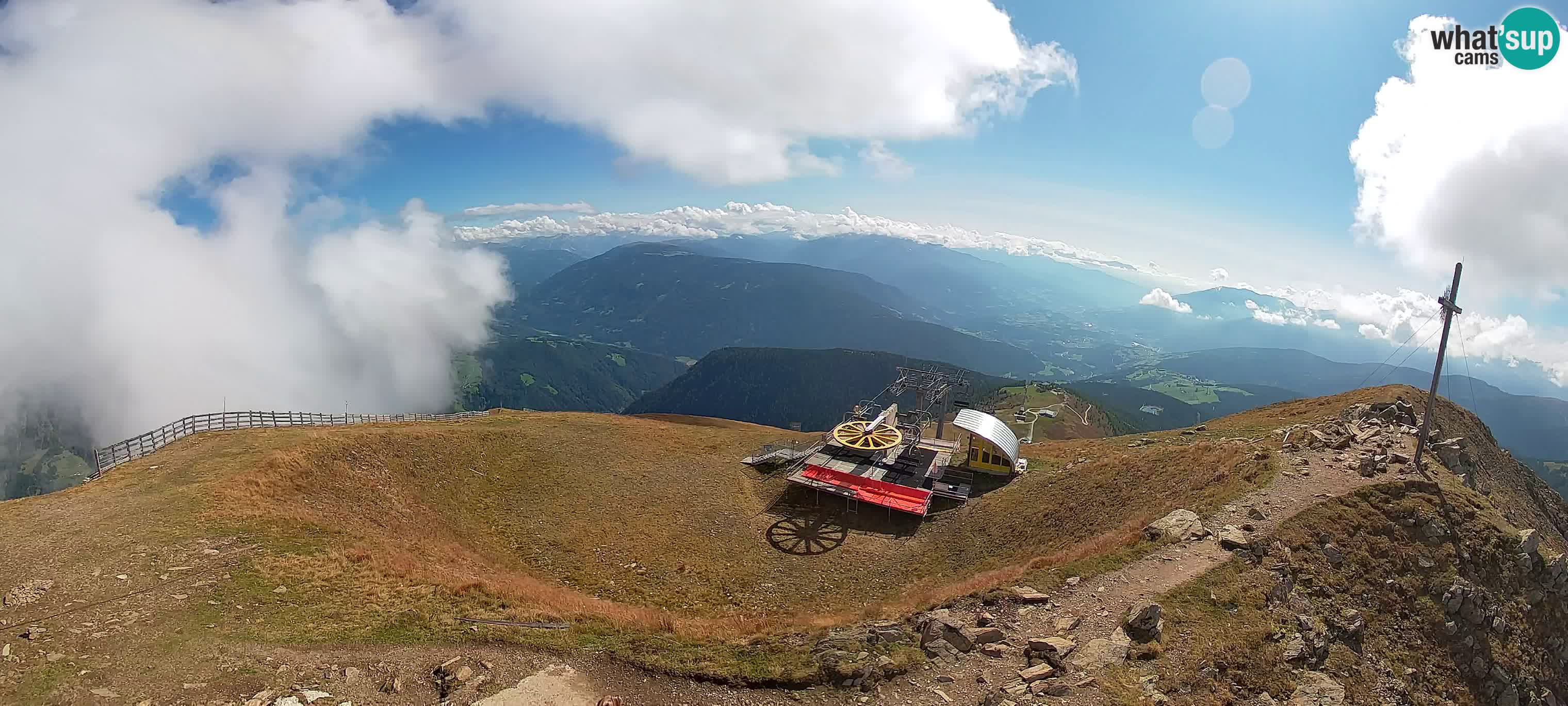 Spletna kamera Gitschlift / sedežnica Gitsch – Zgornja postaja (2.512 m)
