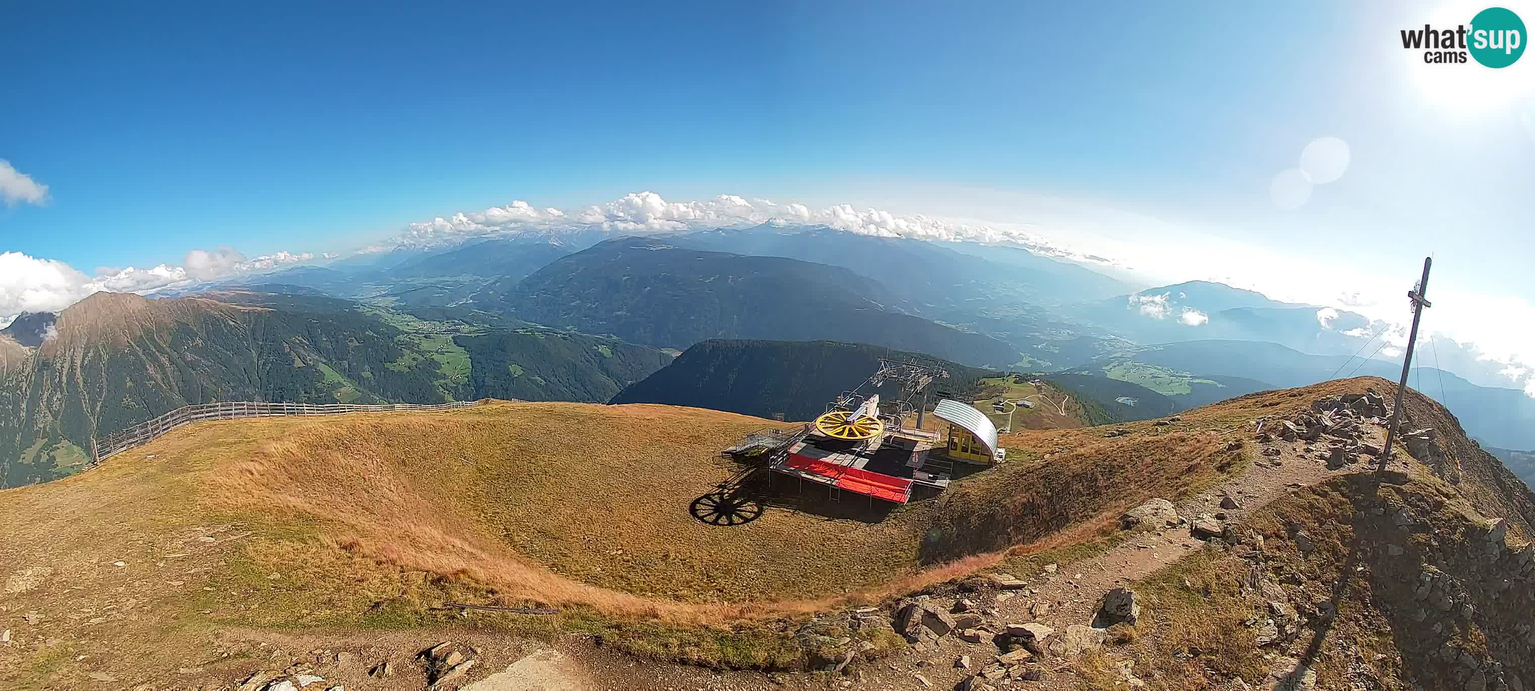 Spletna kamera Gitschlift / sedežnica Gitsch – Zgornja postaja (2.512 m)
