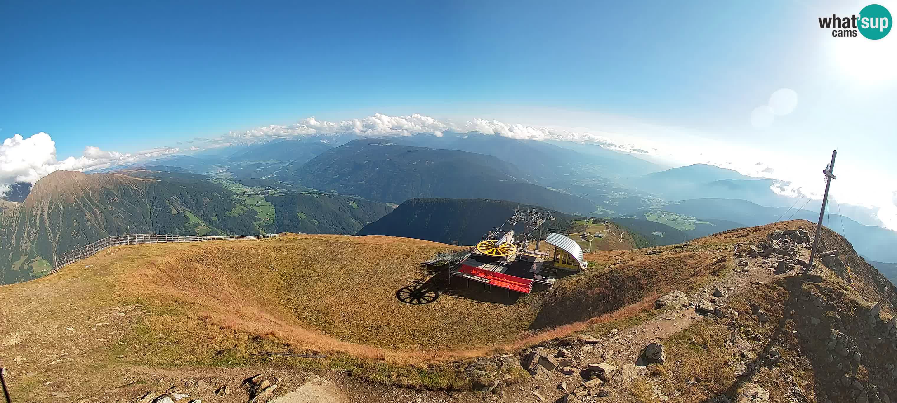 Spletna kamera Gitschlift / sedežnica Gitsch – Zgornja postaja (2.512 m)
