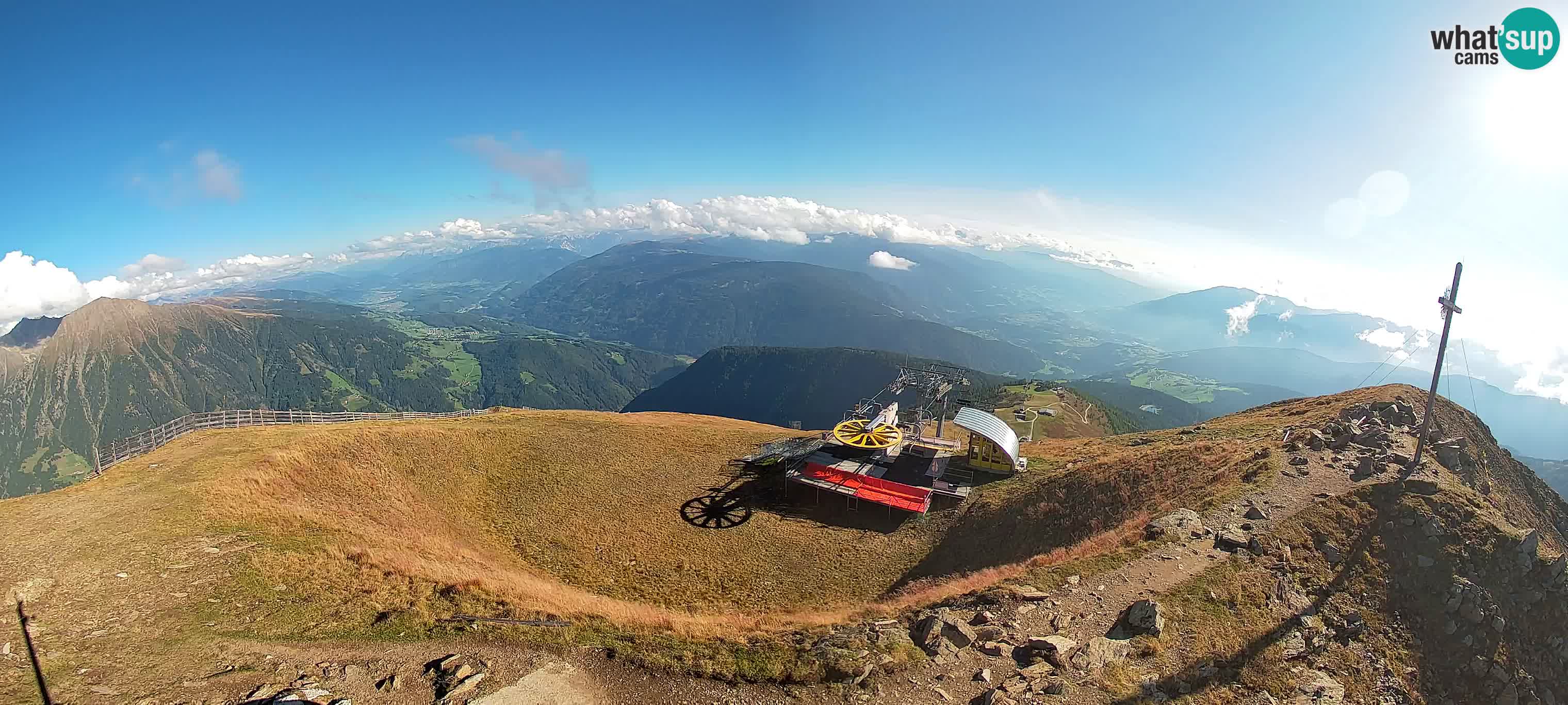 Spletna kamera Gitschlift / sedežnica Gitsch – Zgornja postaja (2.512 m)