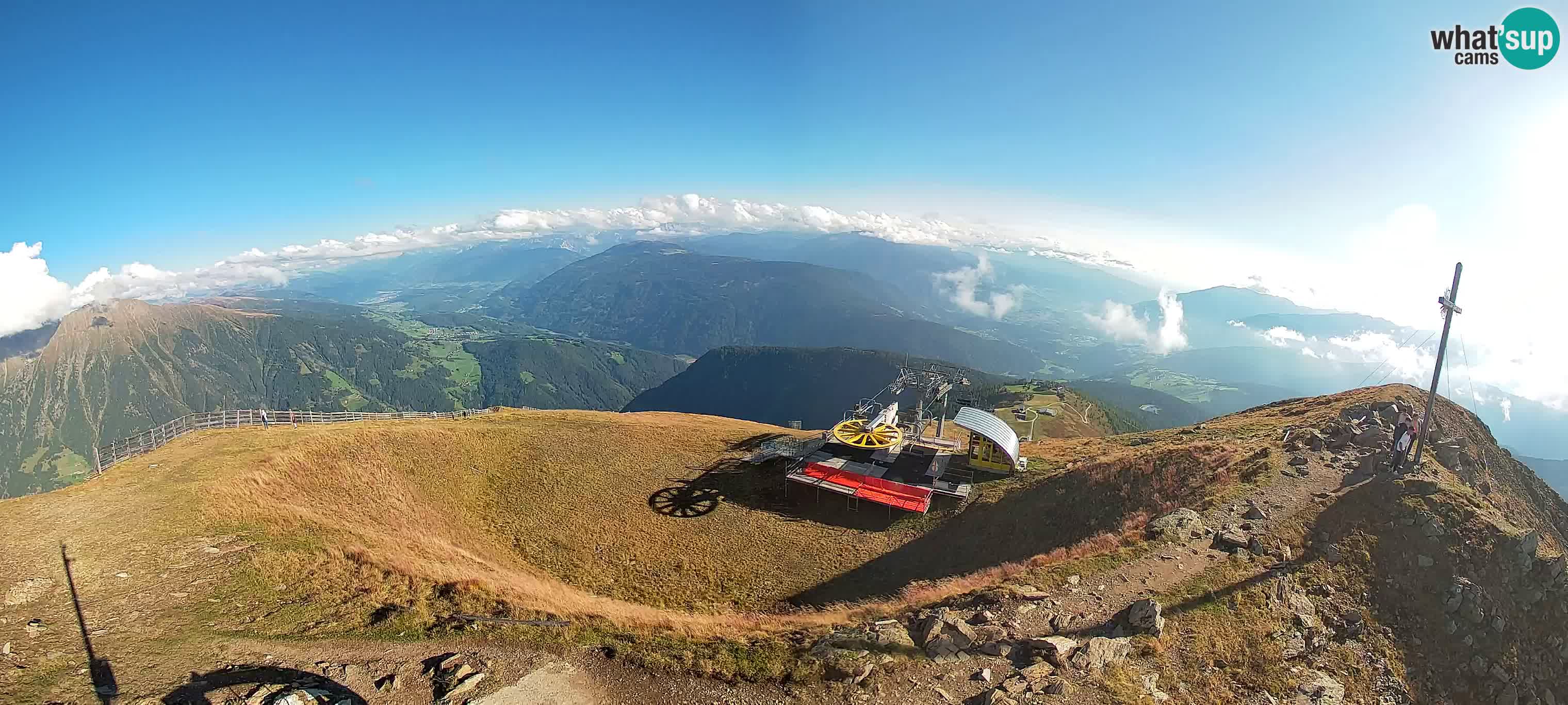 Spletna kamera Gitschlift / sedežnica Gitsch – Zgornja postaja (2.512 m)