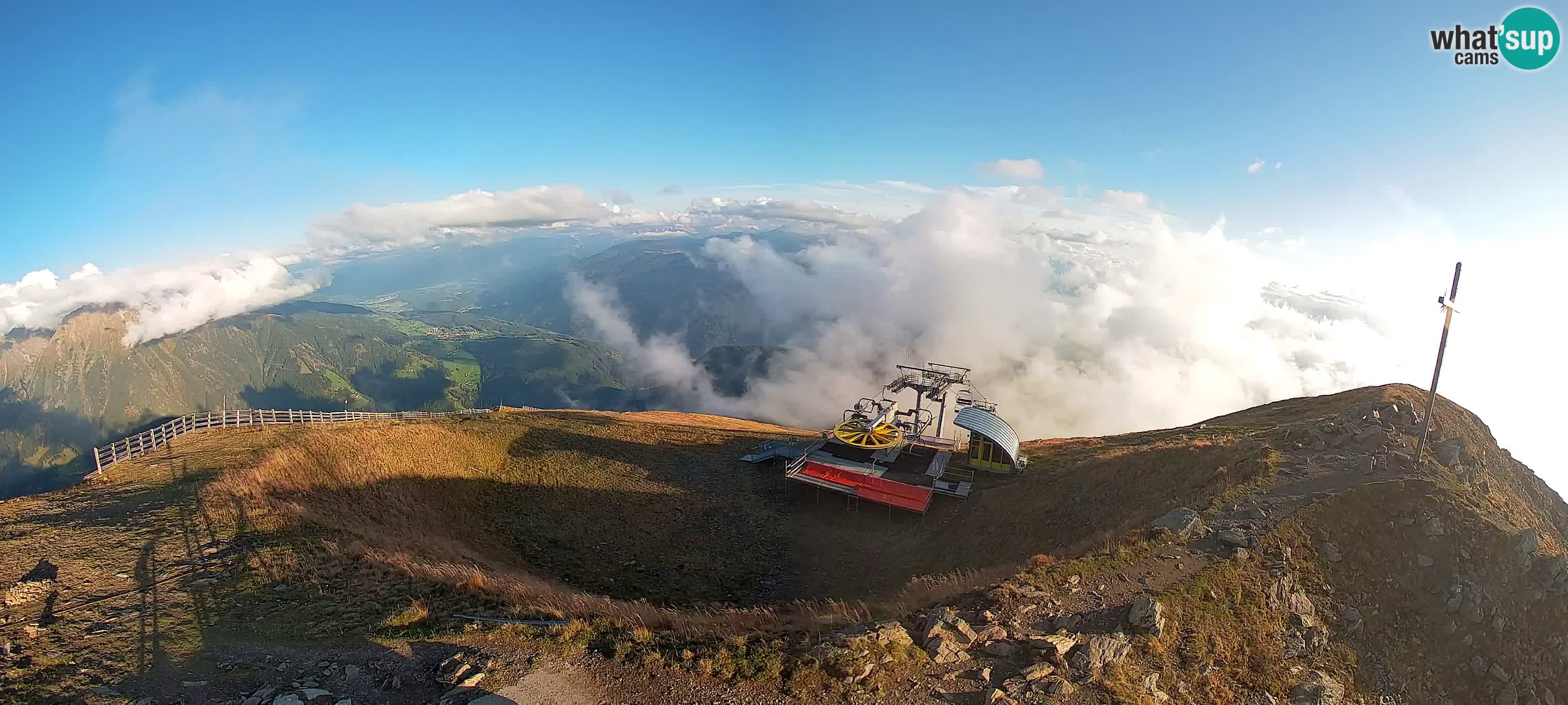 Spletna kamera Gitschlift / sedežnica Gitsch – Zgornja postaja (2.512 m)